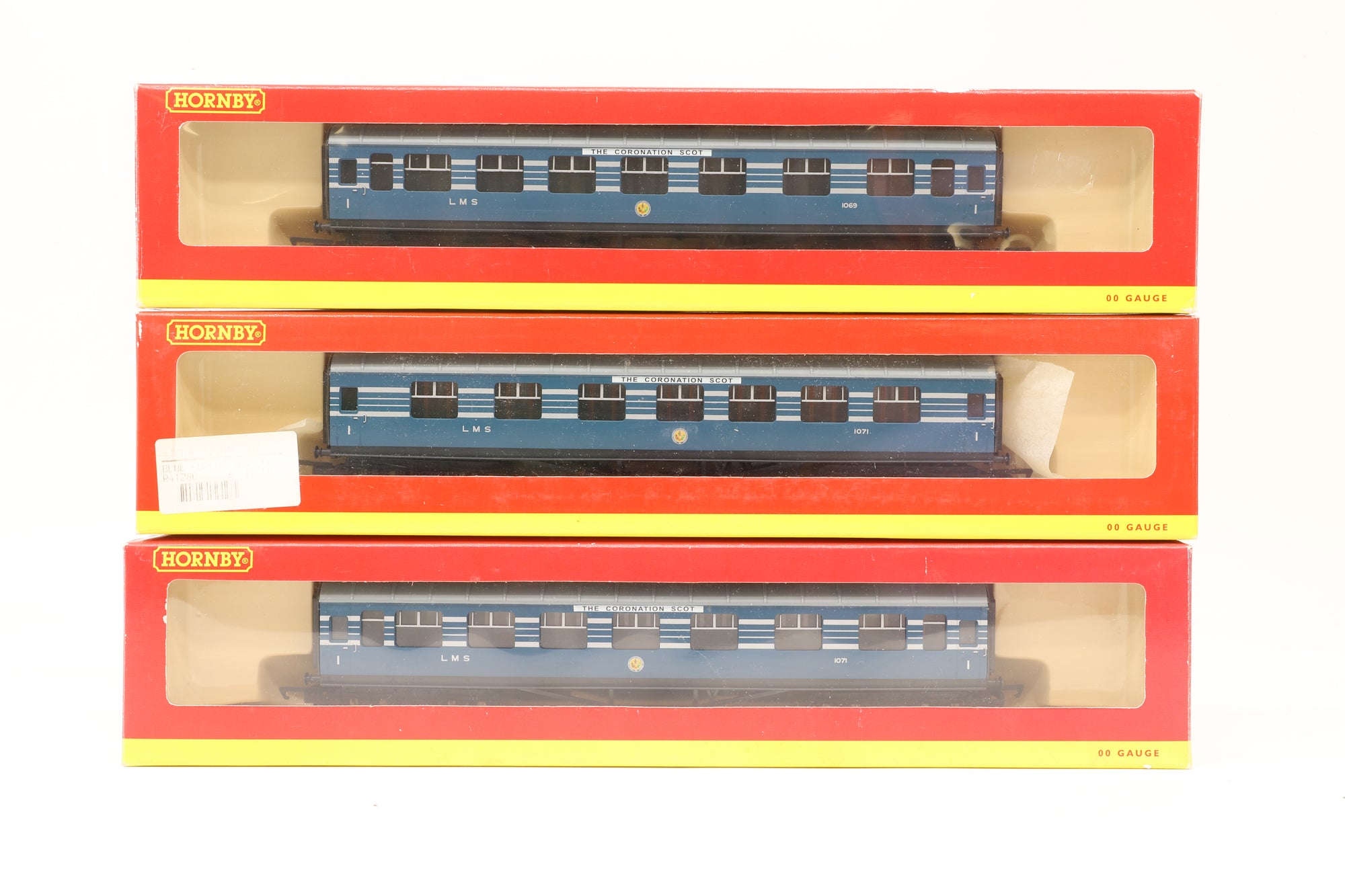 Hornby OO Rake of 7x LMS Coronation Coaches