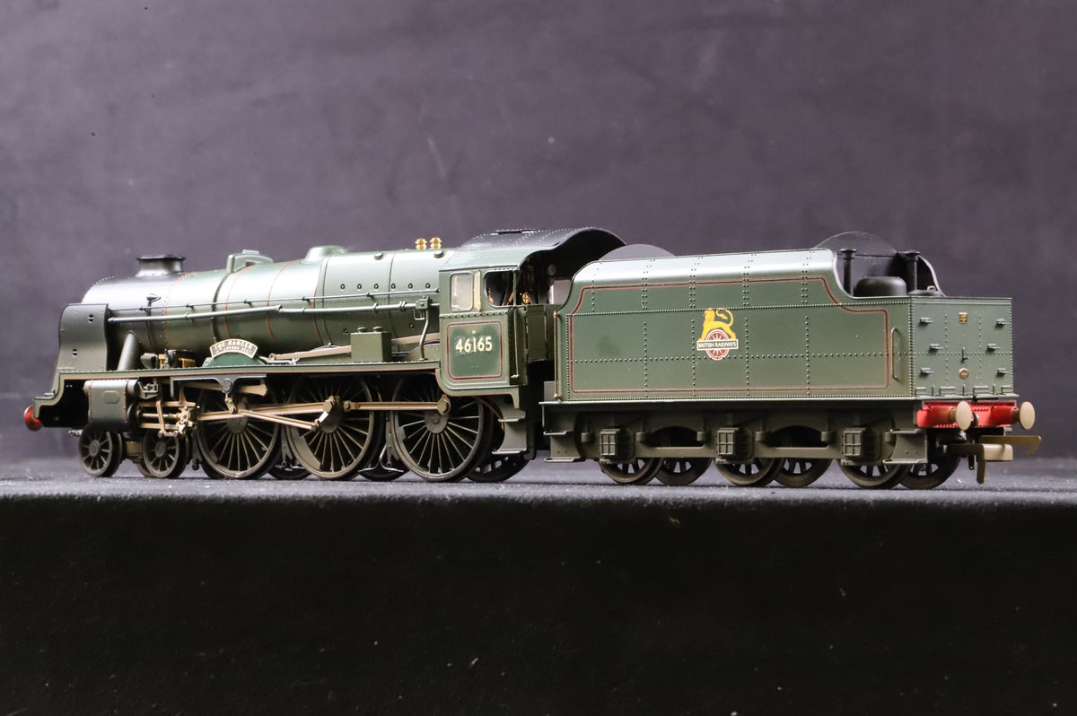 WORKSHOP Hornby OO R2629 Royal Scot Class 7P &#39;46165&#39; &#39;The Ranger&#39; BR Green E/C Renumbered Non Runner