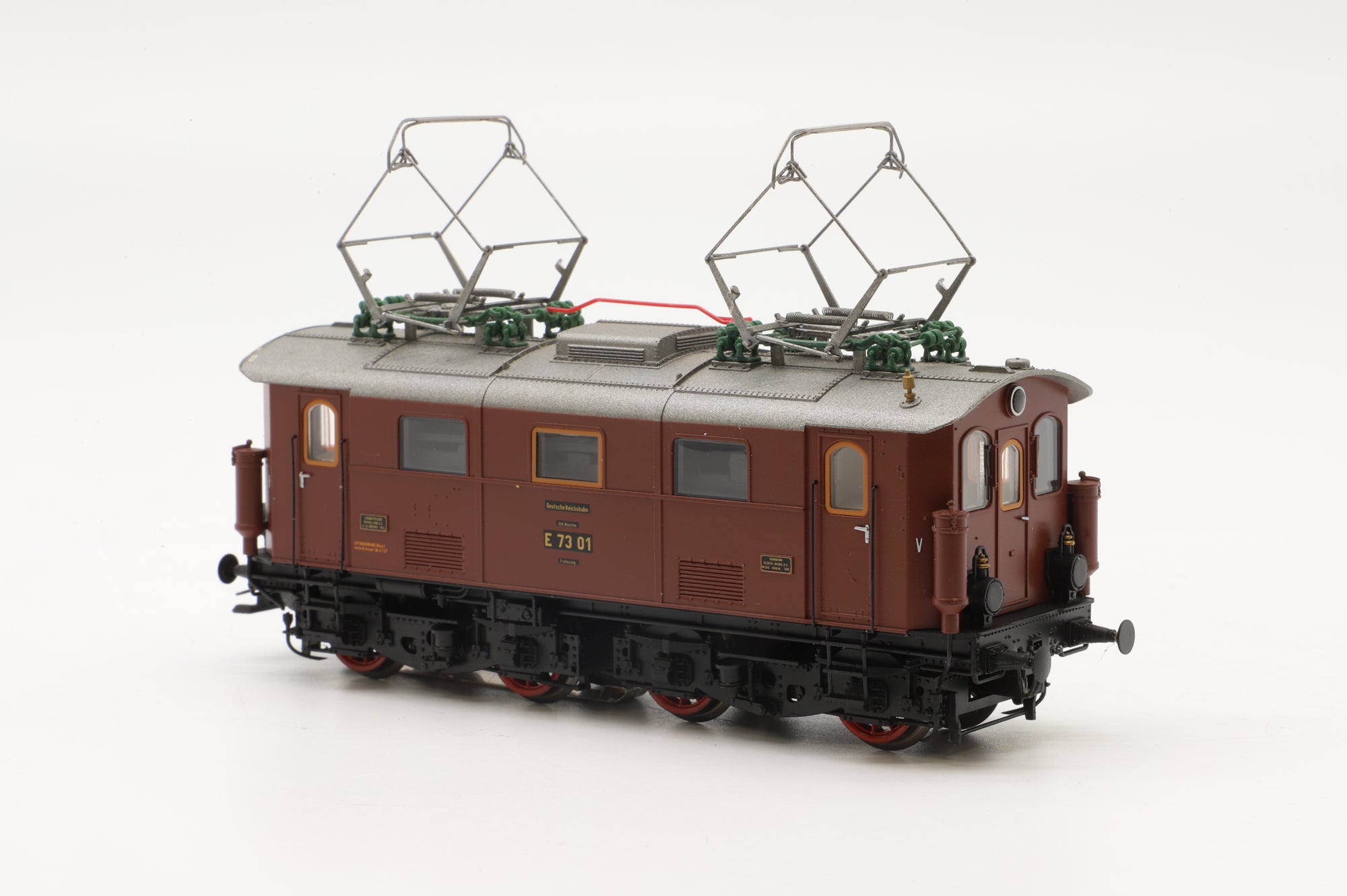 Brawa HO 43053 E 73 01 Electric Locomotive DRG DCC Sound 3 Rail