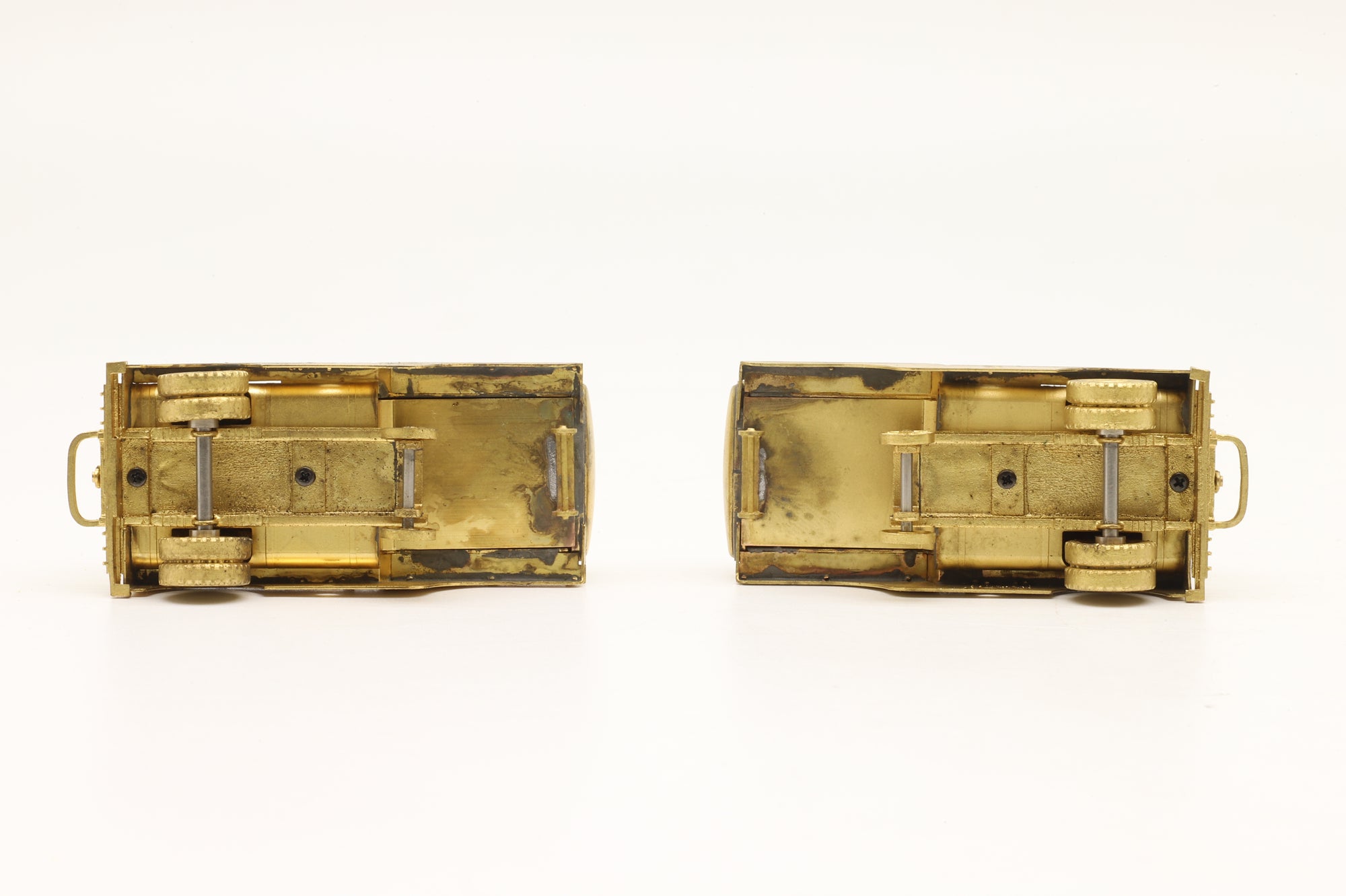 Overland Models HO Brass MDT Set Of 2 Road Trailers Unpainted