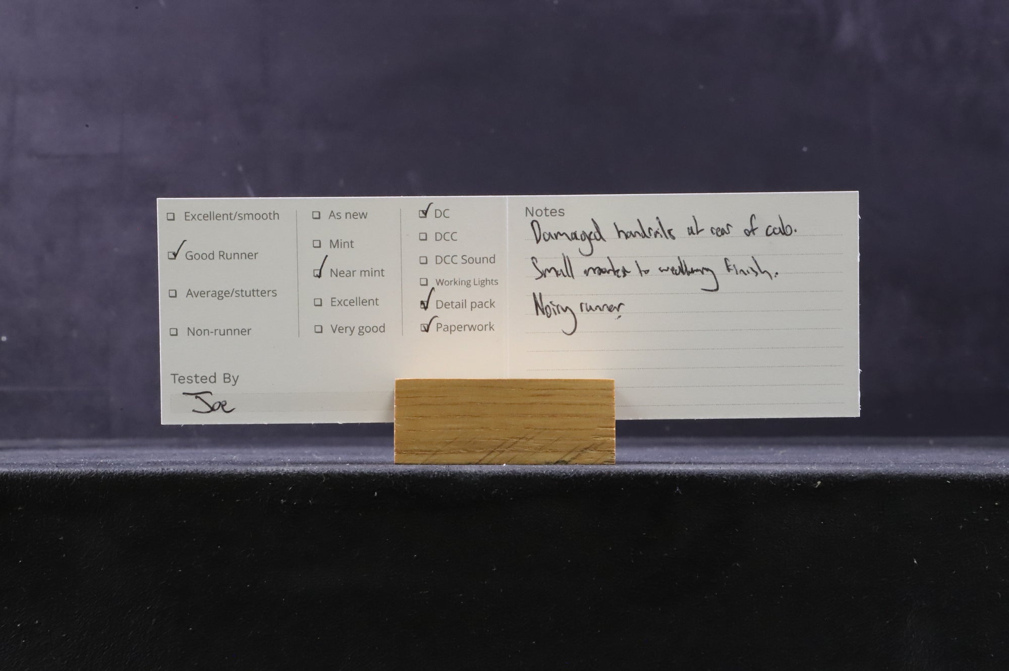 Bachmann OO 31-128 3000 Class ROD No.3036 in BR Black w/ Early Crests - Weathered