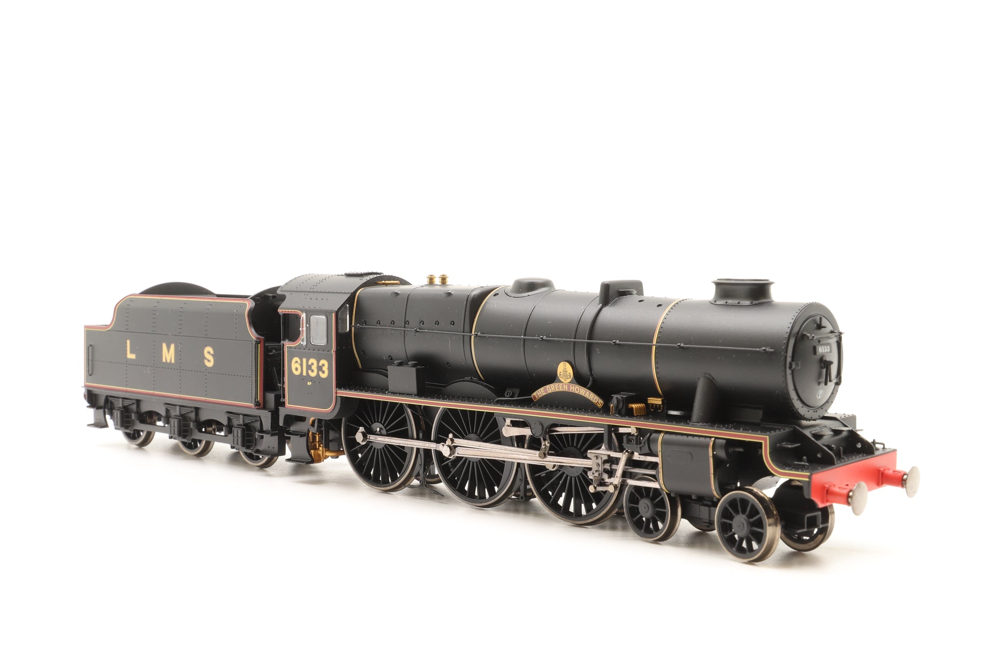 WORKSHOP OO Hornby OO R2631 Royal Scot Class 7P 6133 'The Green Howards' in Lined LMS Black – Non-Runner