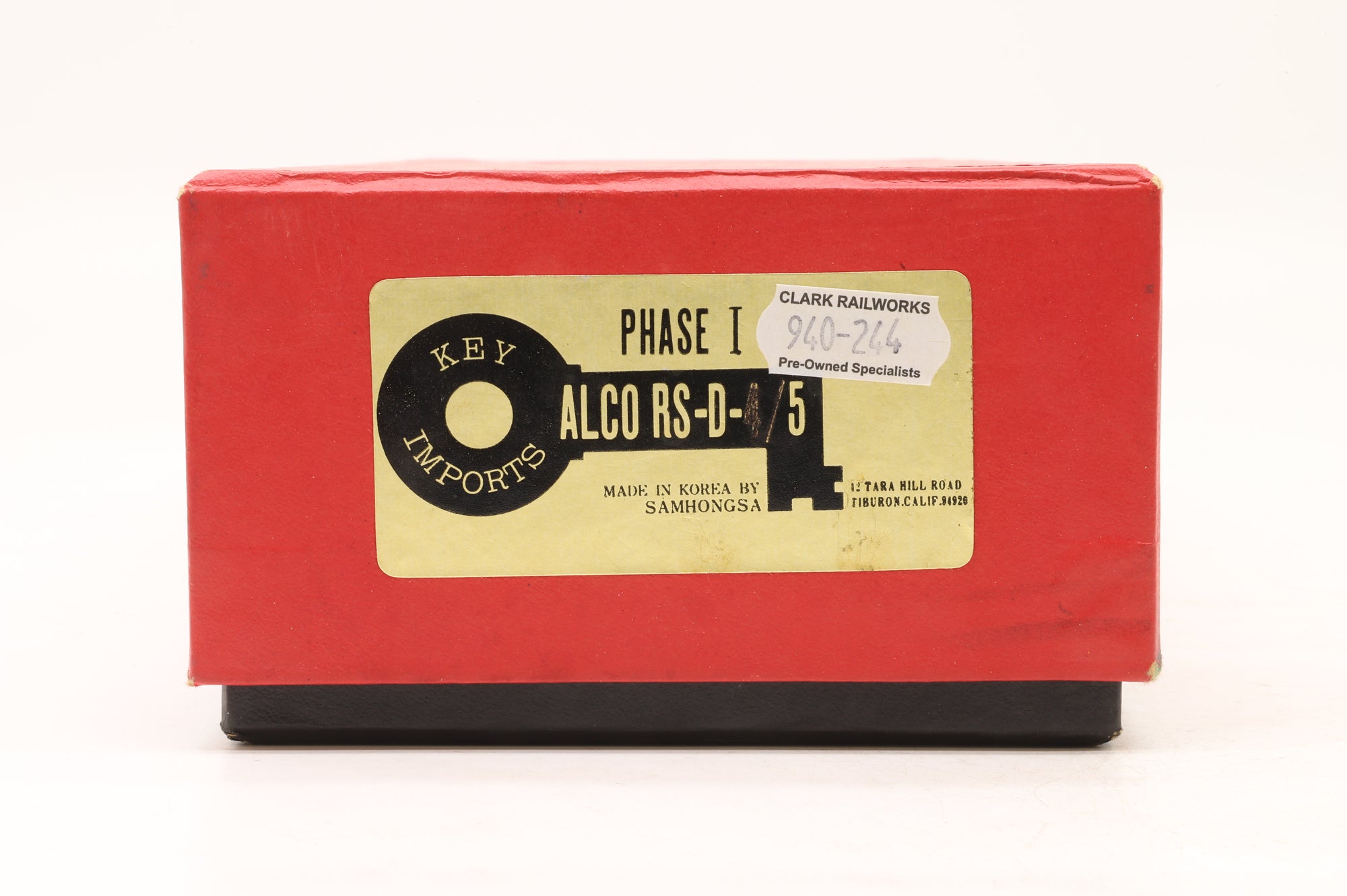 Key Imports/Samhongsa HO Brass Alco RS-D5 Phase One, Custom painted