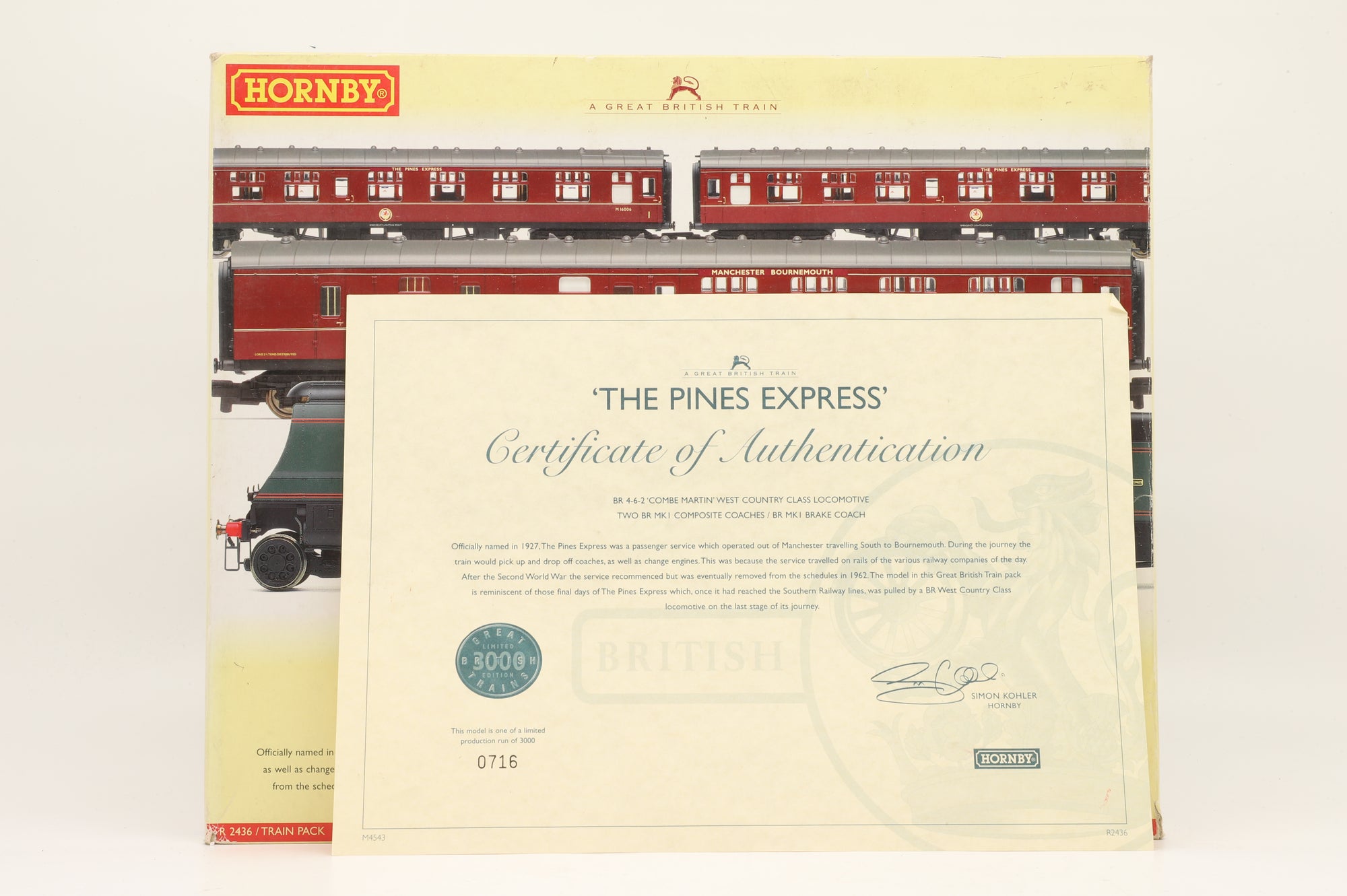 Hornby OO R2436 'The Pines Express' Train Pack