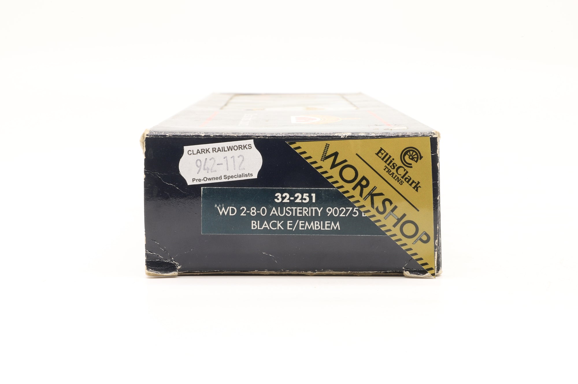 WORKSHOP Bachmann OO 32-251 WD 2-8-0 Austerity '90275' BR Black E/C Weathered Non Runner