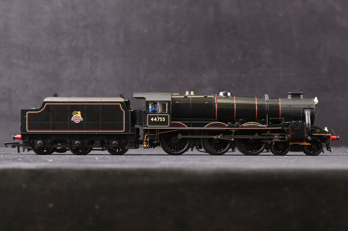 Hornby OO R30227 BR Stanier 5MT Black 5 Caprotti 4-6-0 &#39;44755&#39; - Era 4