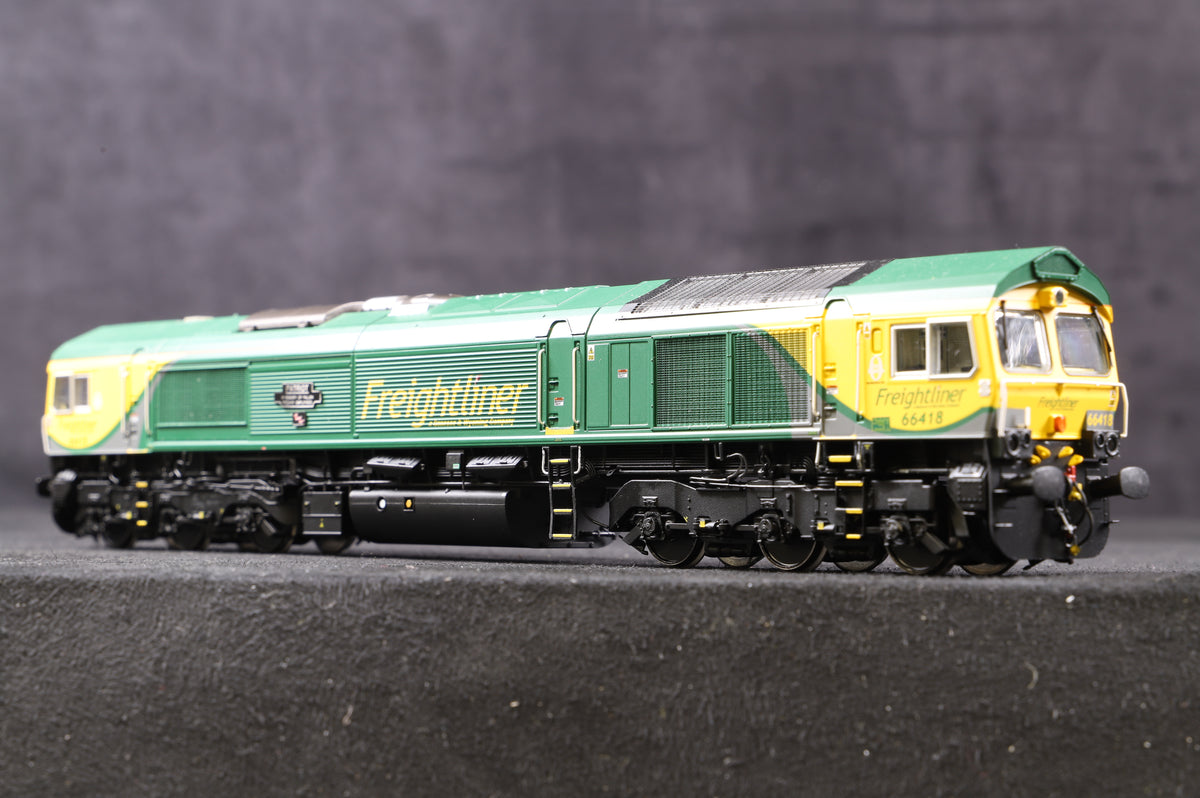 Hattons OO H4-66-019 Class 66 &#39;66418&#39; &#39;Patriot&#39; Freightliner Powerhaul, DCC Sound