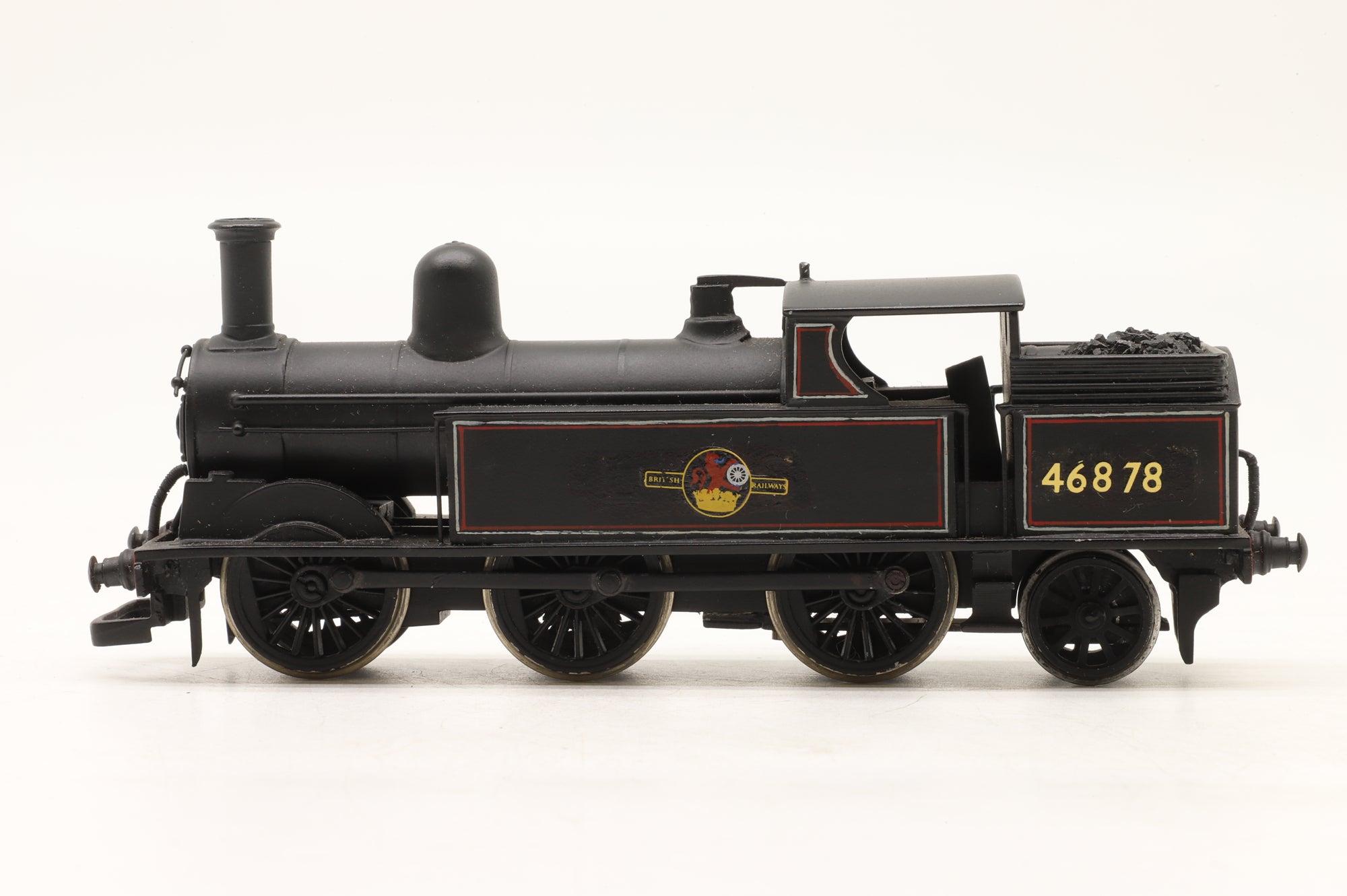 GEM OO LNWR 0-6-2 Watford Tank '46878' BR Lined Black L/C Kit Built