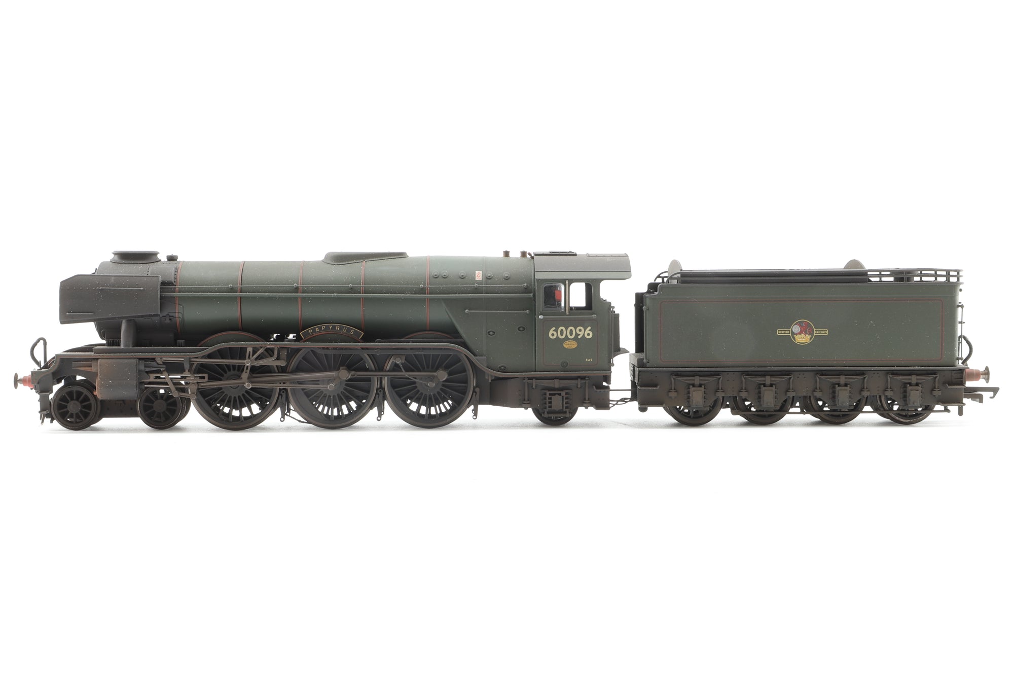 Hornby OO Class A3 BR Lined Green '60096' 'Papyrus', DCC Sound