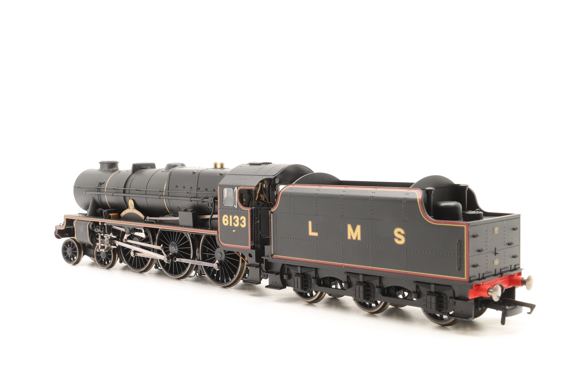 WORKSHOP OO Hornby OO R2631 Royal Scot Class 7P 6133 'The Green Howards' in Lined LMS Black – Non-Runner