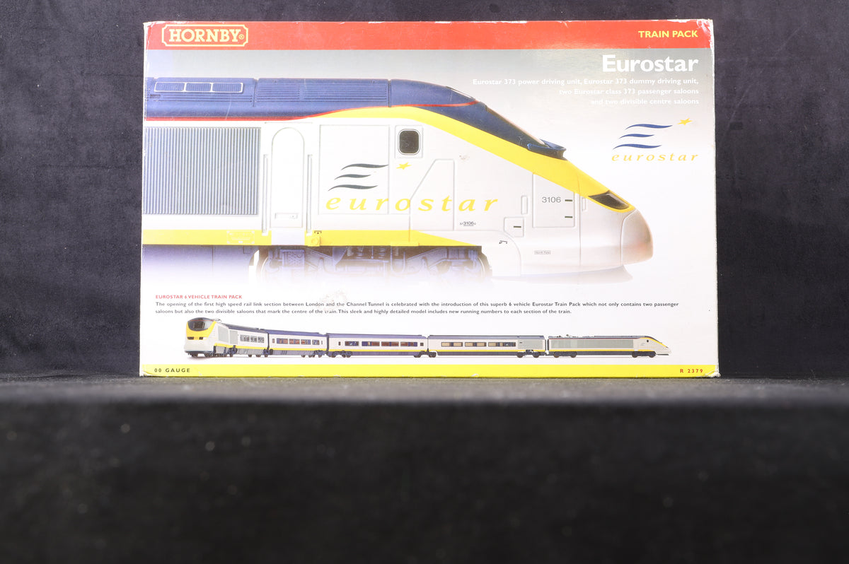 Hornby OO R2379 Class 373 6 Car Eurostar Train Pack