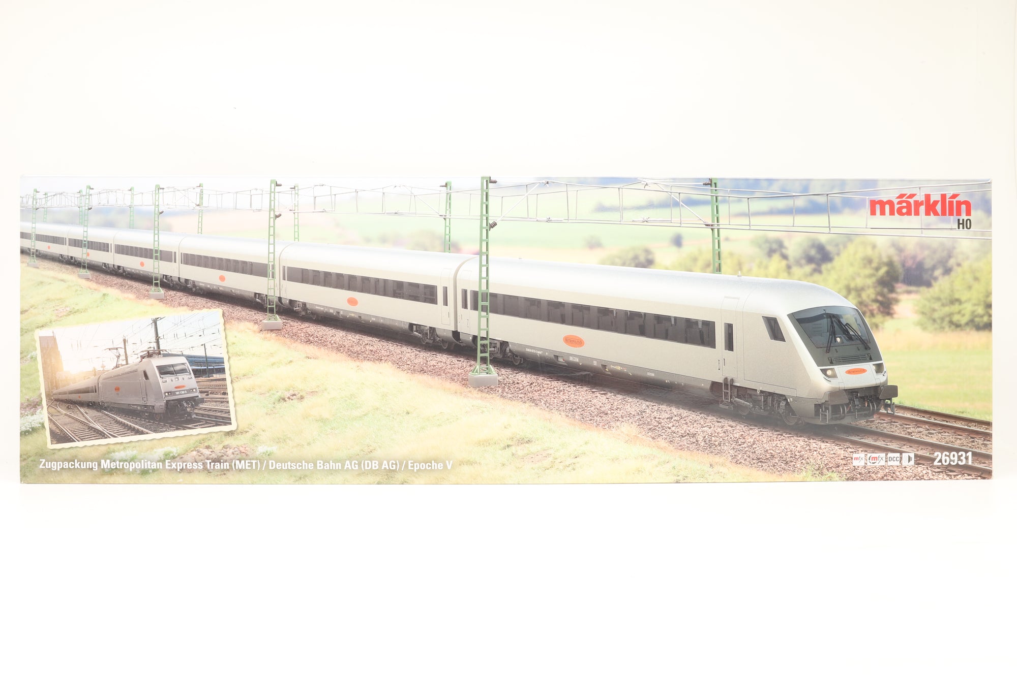 Marklin HO 26931 Metropolitan Express Train Set MFX Sound