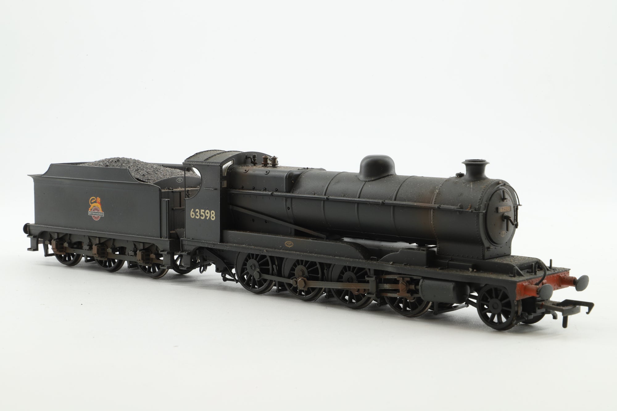 Bachmann OO 31-004 Robinson O4 '63598' BR Black E/Emblem, Weathered, DCC Sound