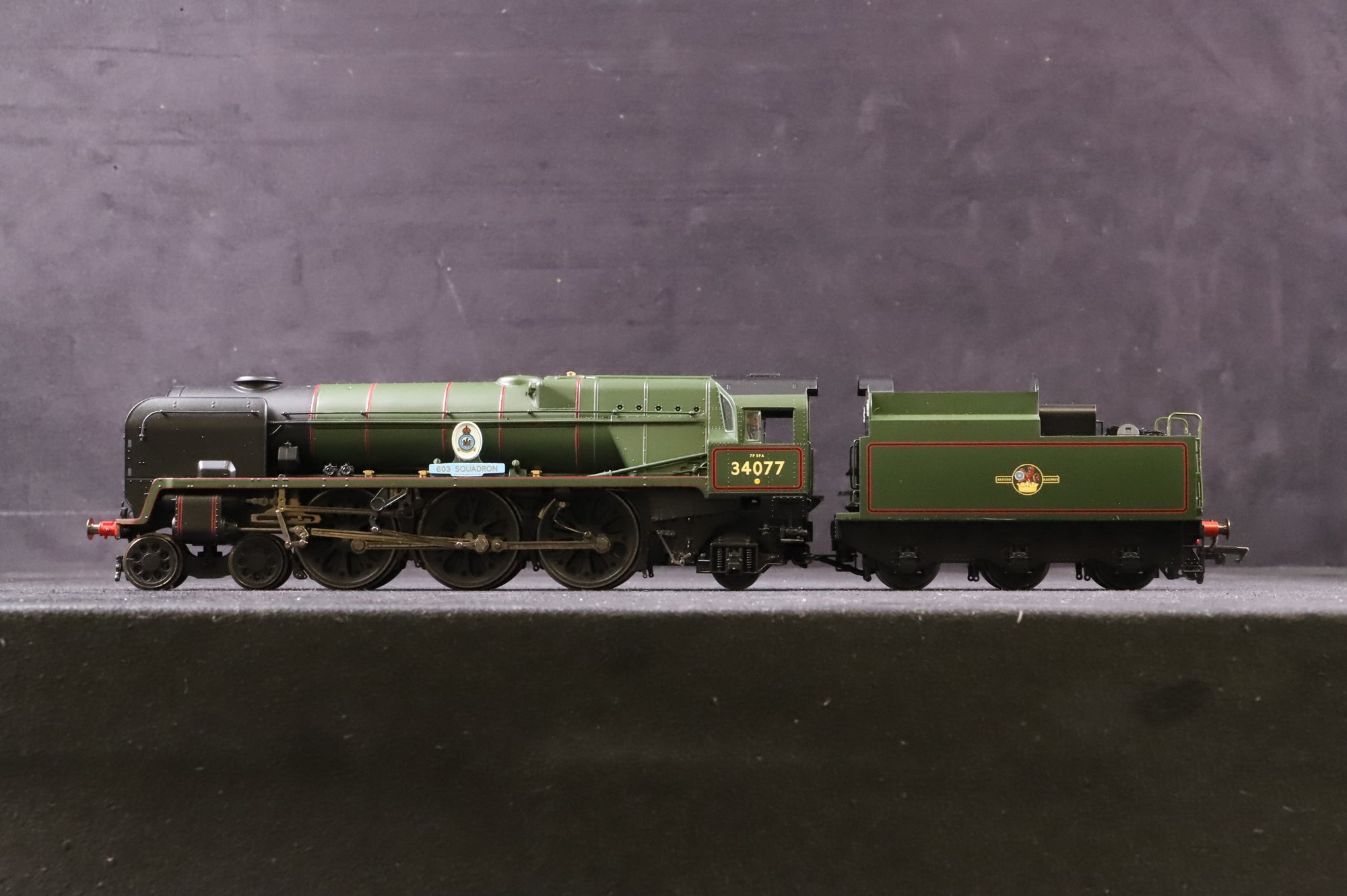 WORKSHOP Hornby OO R3468 Rebuilt Battle of Britain '34077' '603 Squadron' BR Green L/C