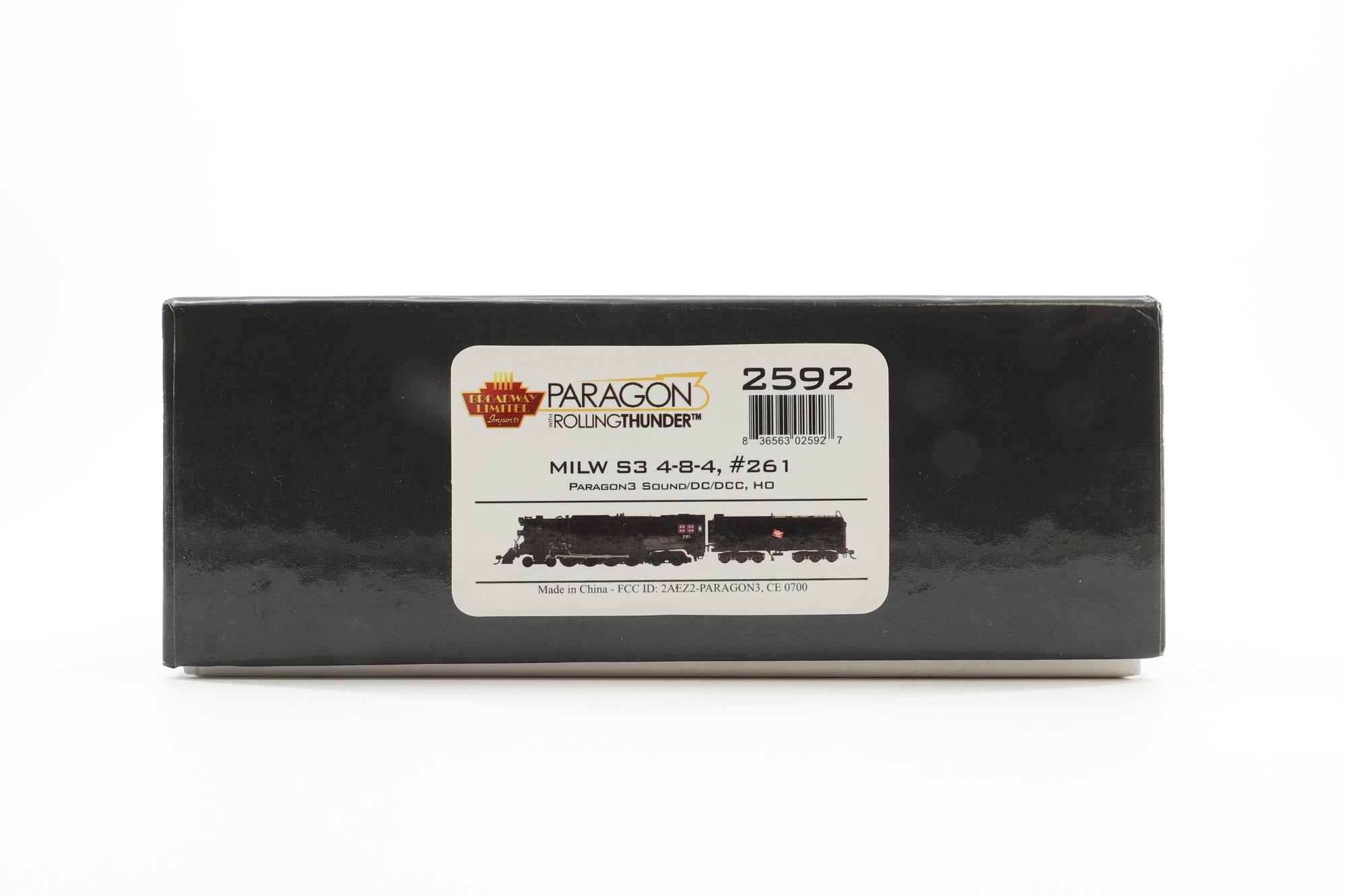 Broadway Limited HO 2592 Milwaukee S3 '261', DCC Sound