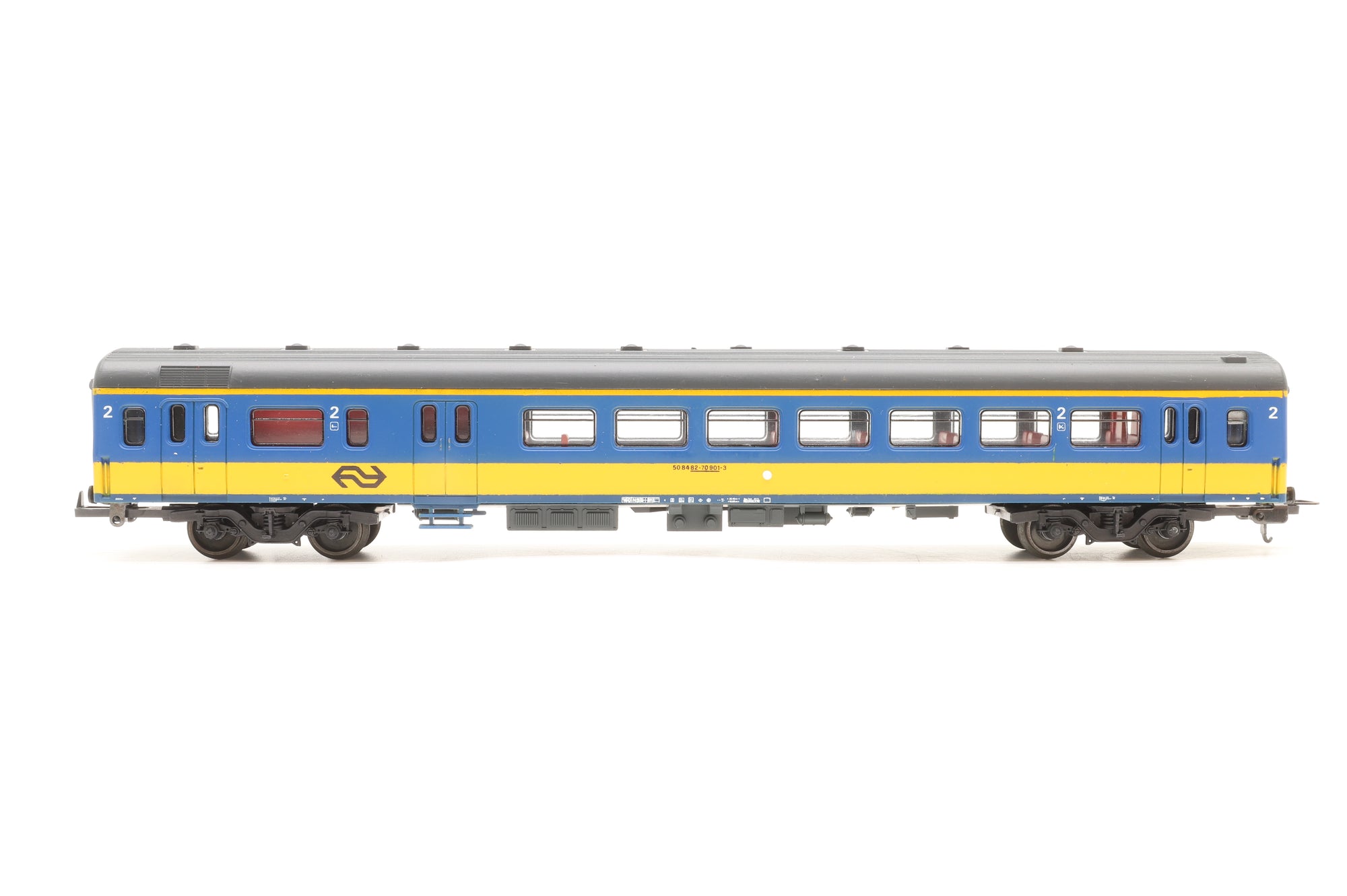 Lima HO Rake of 8x Intercity NS Coaches