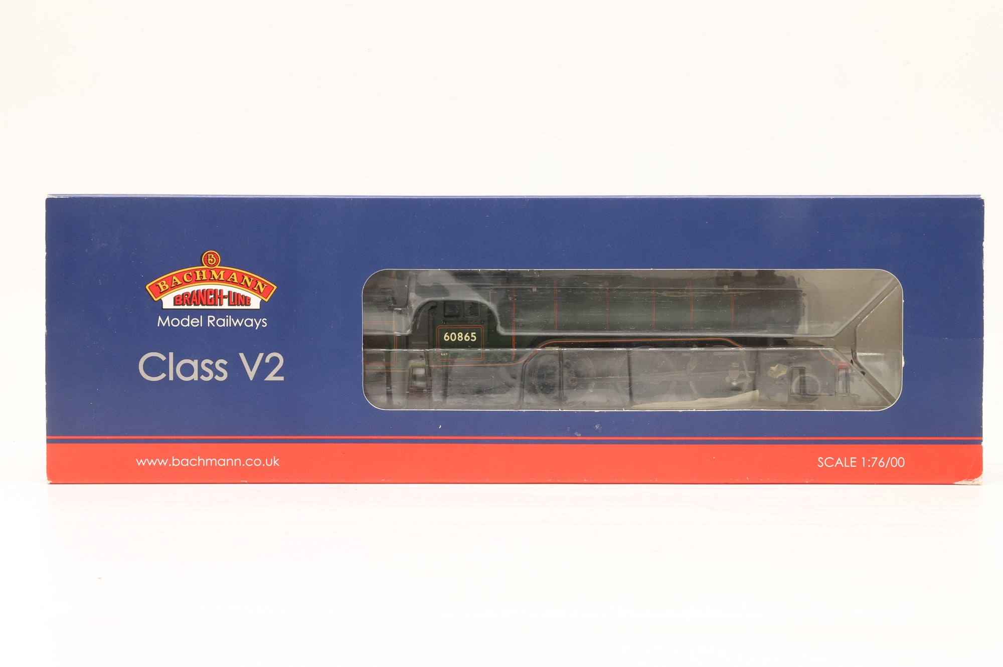 Bachmann OO 31-563 V2 BR Lined Green No. 60865 Late Crest Stepped Tender