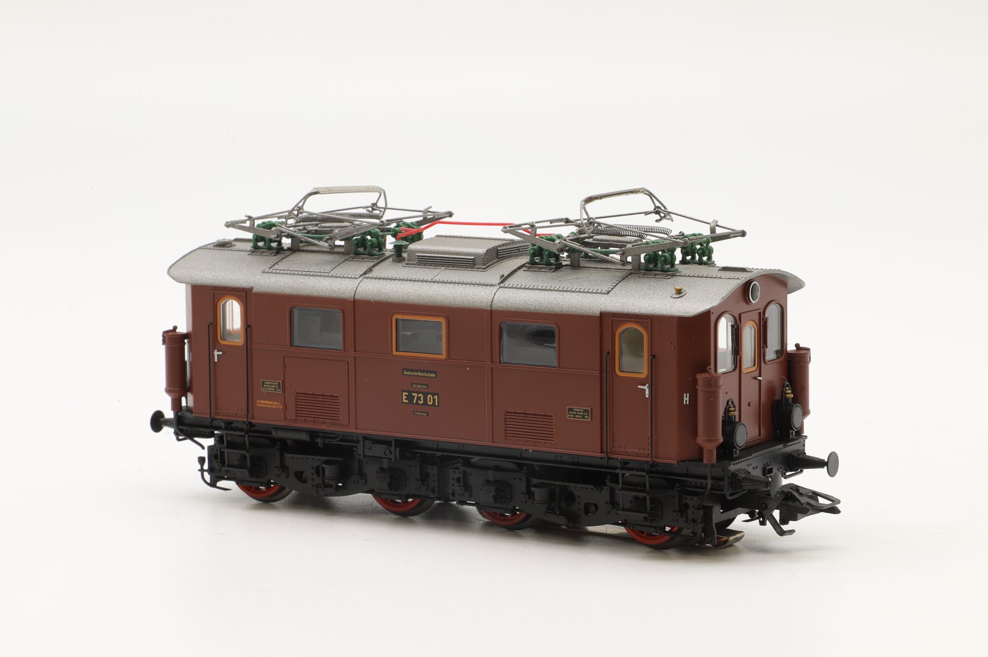 Brawa HO 43053 E 73 01 Electric Locomotive DRG DCC Sound 3 Rail