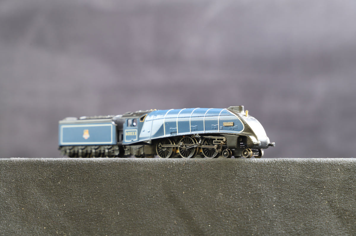 Graham Farish N 372-354 A4 &#39;Seagull&#39; &#39;60033&#39; BR Express Blue E/C