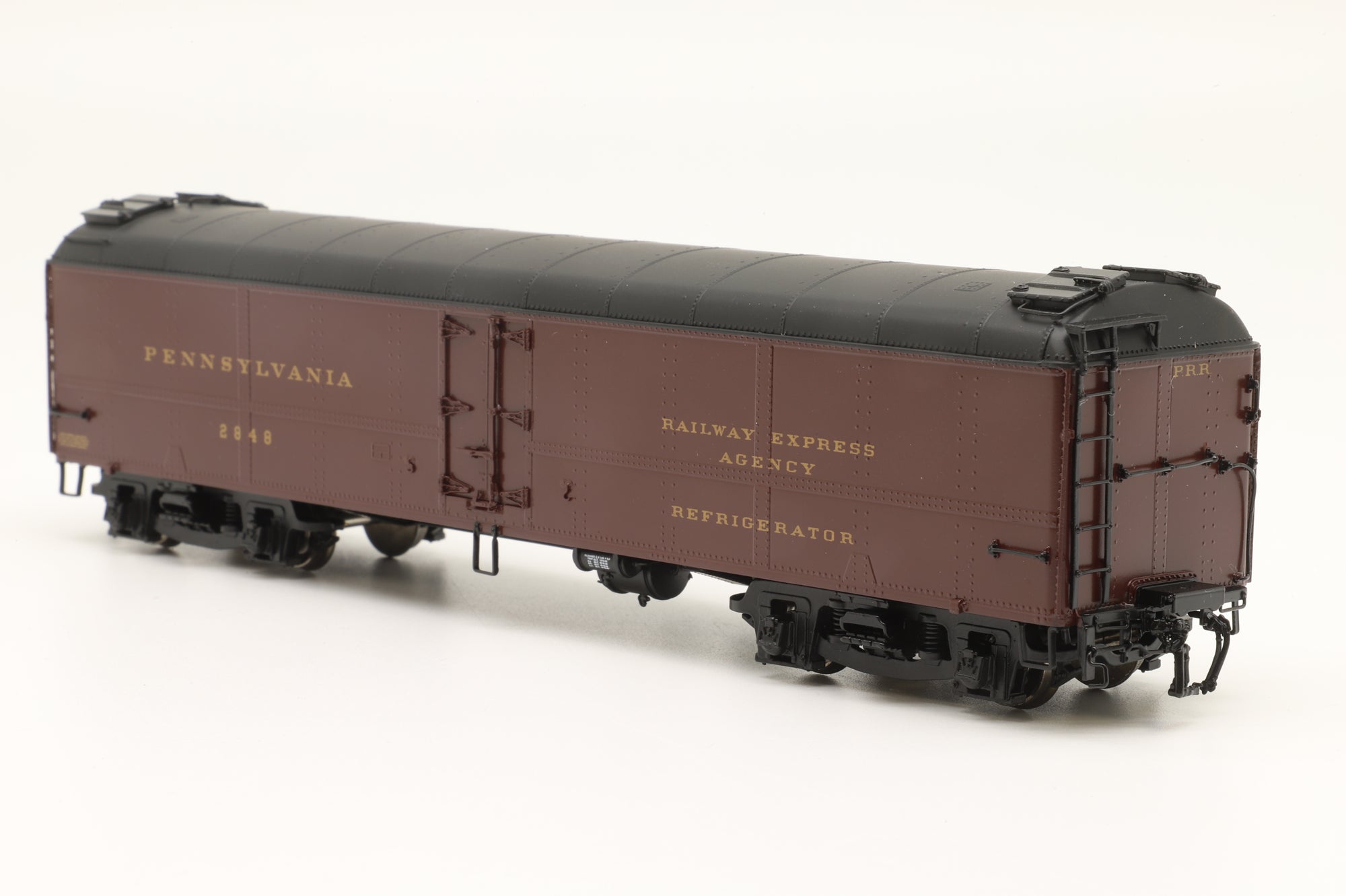 BooRim Precision Co. Inc./Rail Classics HO PRR R-50b '2848' Version 3, Factory Painted Brass