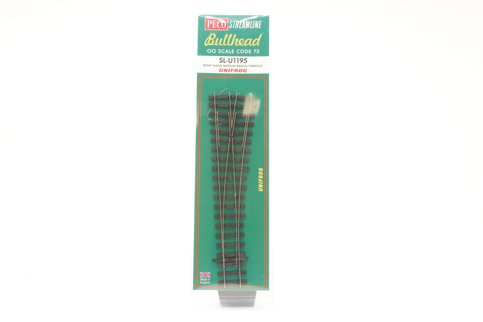 Peco Streamline OO SL-U1195 Right Hand Medium Turnout