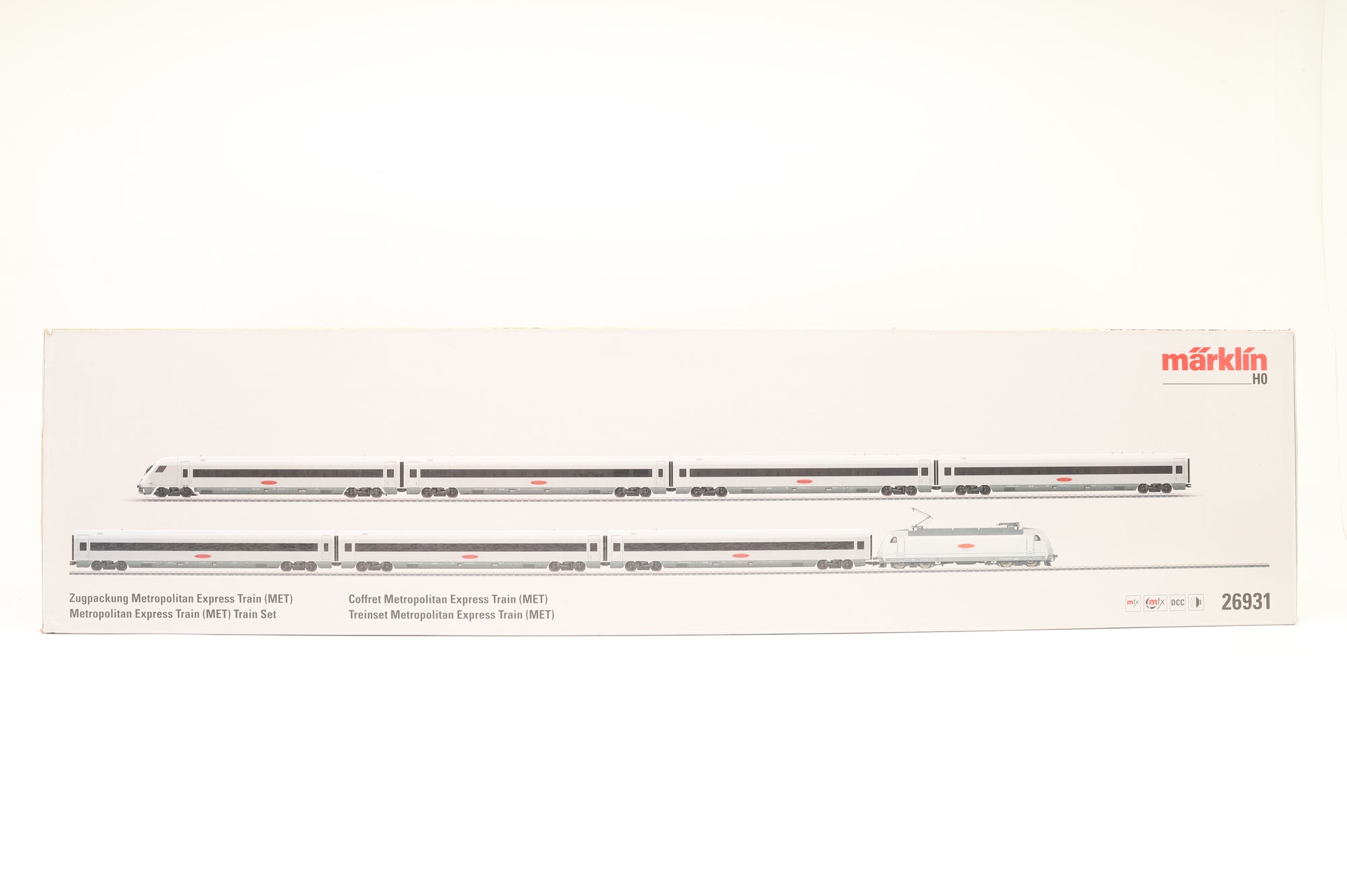 Marklin HO 26931 Metropolitan Express Train Set MFX Sound