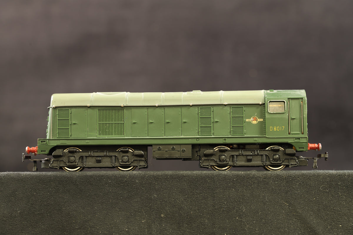 Hornby Dublo OO Class 20 &#39;D8017&#39; BR Green Bo-Bo Diesel, 2-Rail