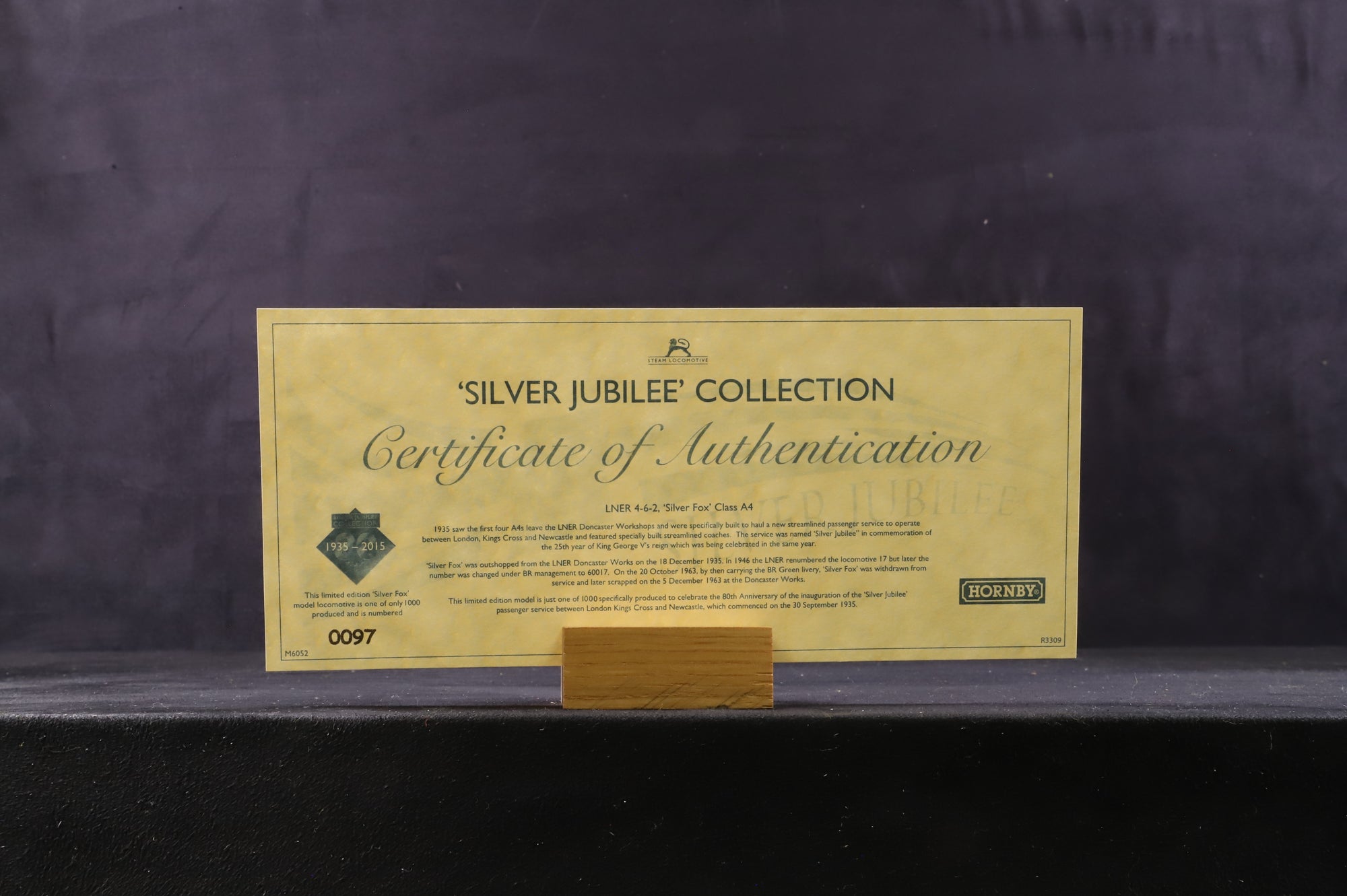 Hornby OO R3337 The Silver Jubilee Collection (4pcs), 80th Anniversary Ltd Ed. 97/1000