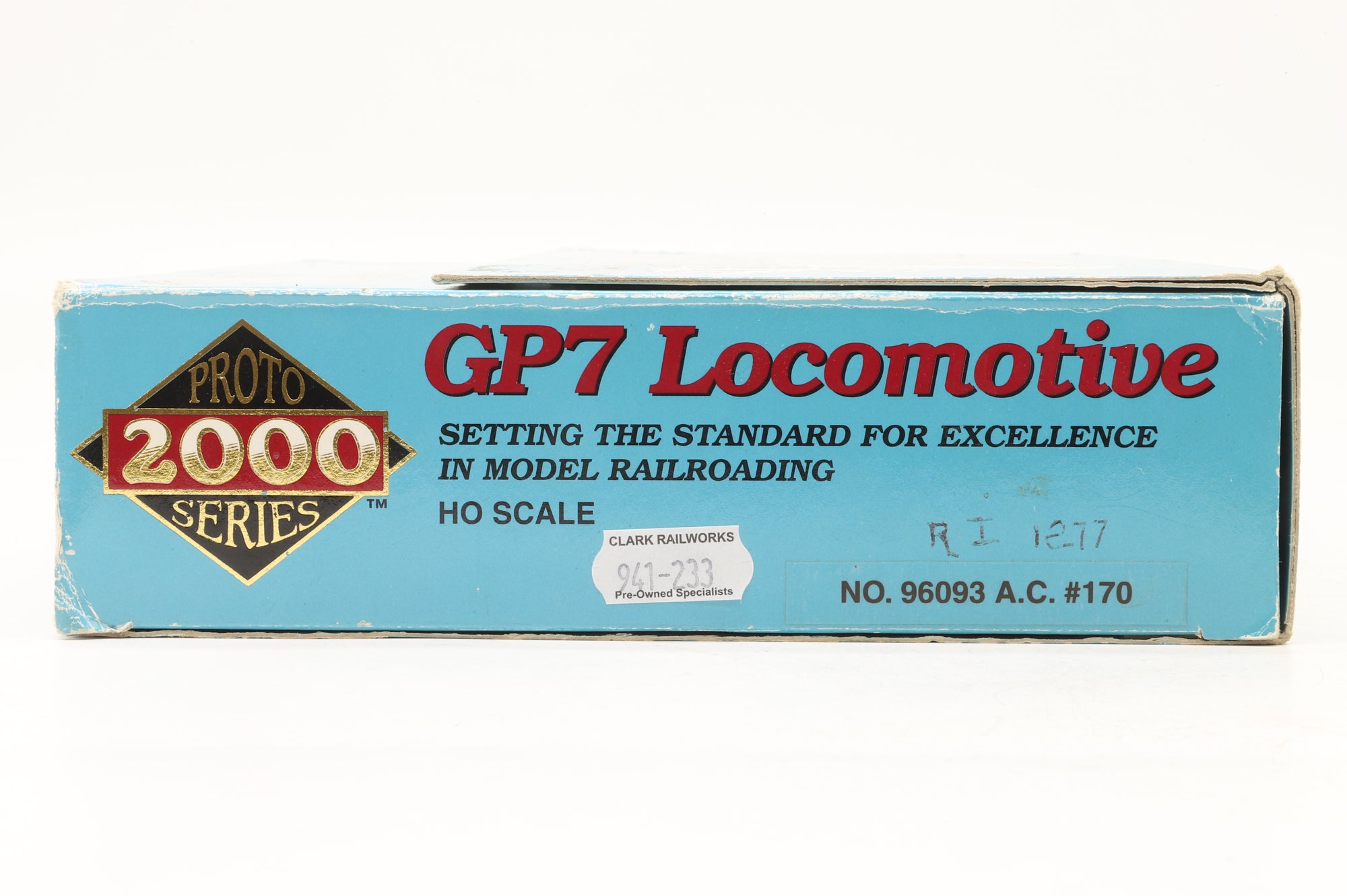 Proto 2000 HO GP7 #170 in Rock Island Livery