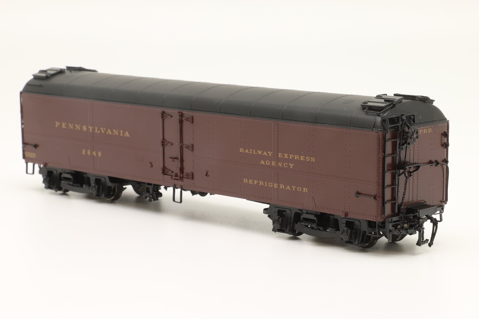 BooRim Precision Co. Inc./Rail Classics HO PRR R-50b '2848' Version 3, Factory Painted Brass