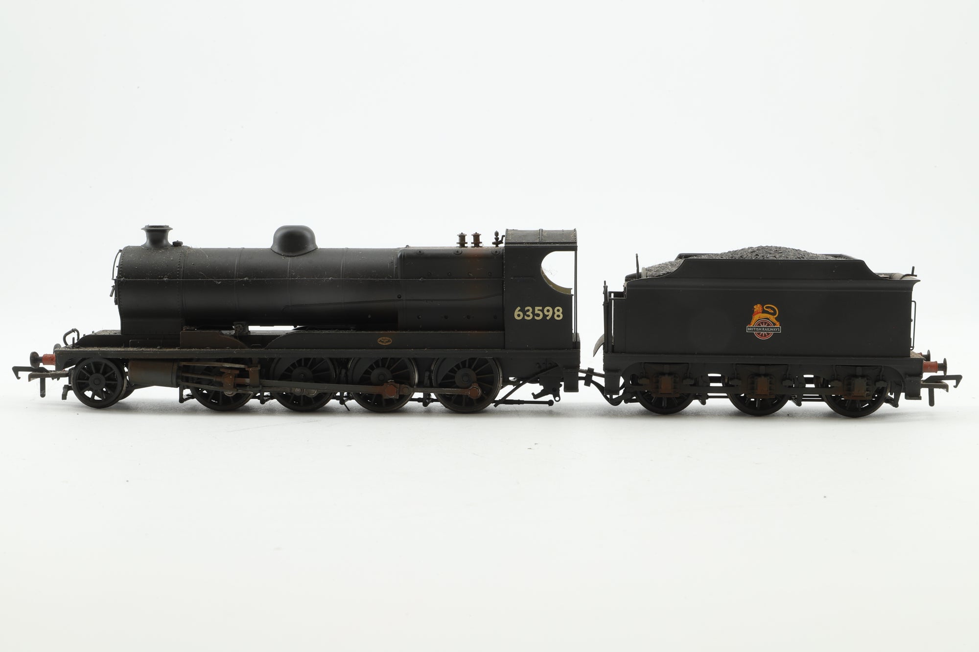 Bachmann OO 31-004 Robinson O4 '63598' BR Black E/Emblem, Weathered, DCC Sound