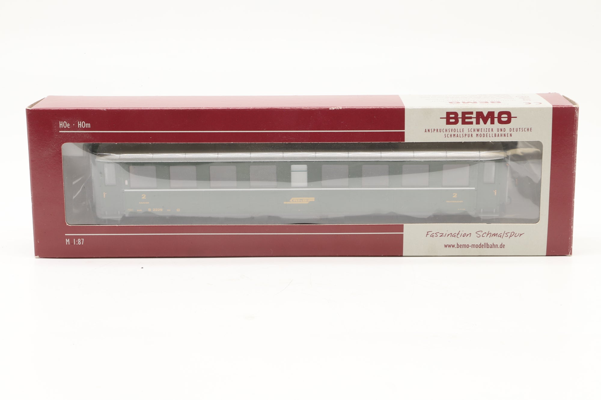 Bemo HO 3260119 RhB B 2229 Stahlwagen