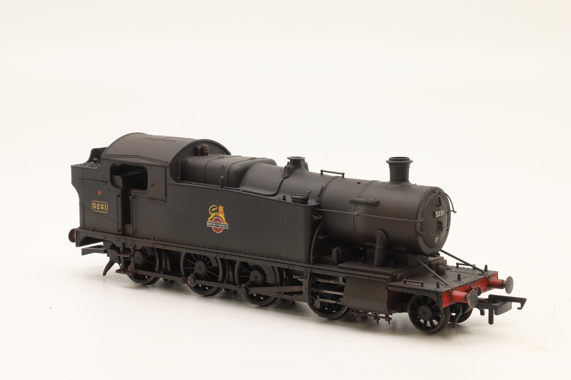 Hornby OO R3463 Class 52XX 5231 in BR Black w/ Early Crests – Weathered