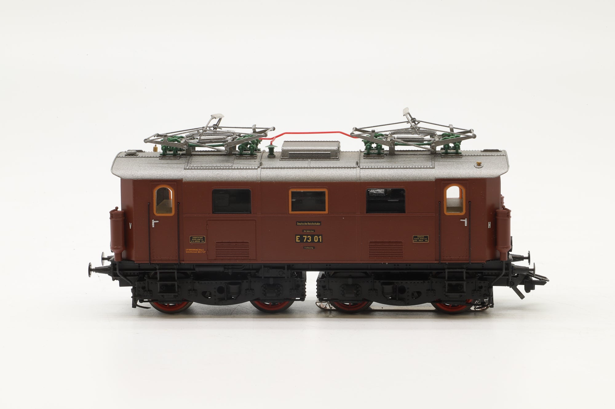 Brawa HO 43053 E 73 01 Electric Locomotive DRG DCC Sound 3 Rail