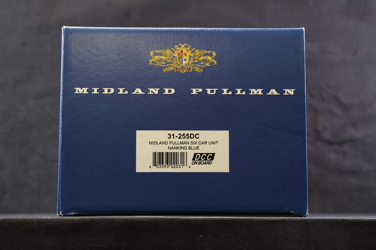 Bachmann OO 31-255DC Midland Pullman 6-Car Unit Nanking Blue, DCC
