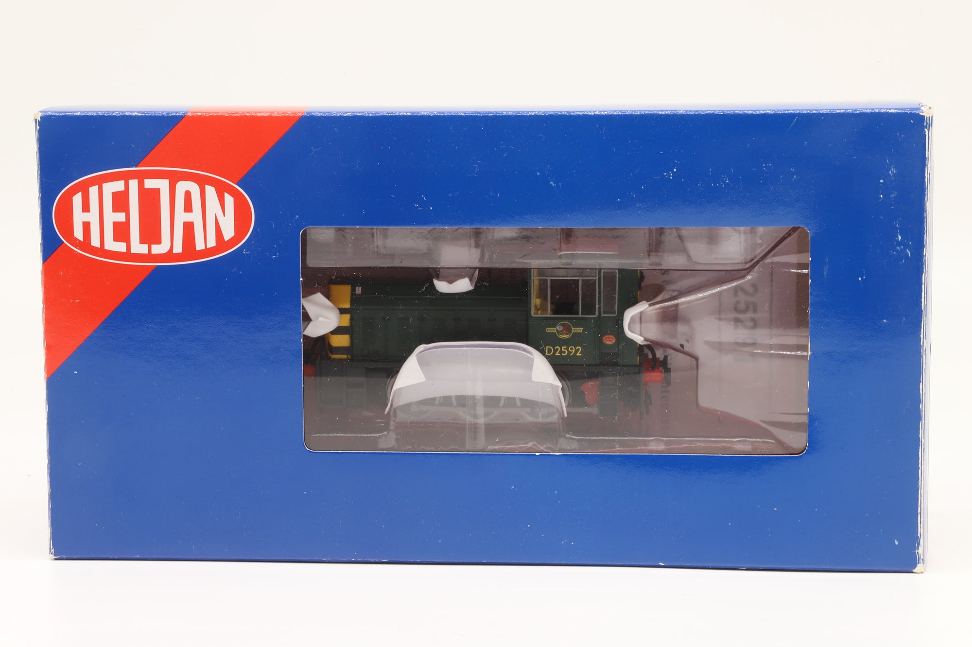 Heljan OO 2520 Class 05 'D2592' Diesel Shunter BR Green Wasp Stripes