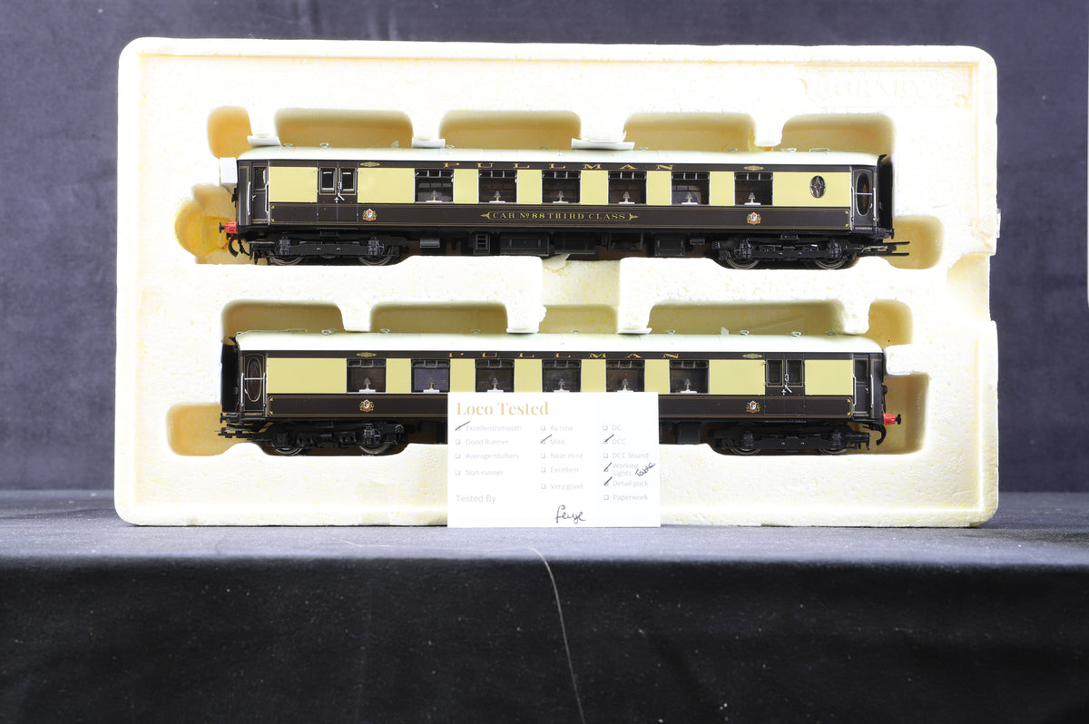 Hornby OO R2987 Brighton Belle 1934 Train Pack &amp;amp; 3 Brighton Belle Coaches Inc. R4512, R4513 &amp;amp; R4514, DCC Fitted