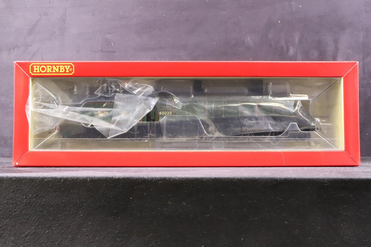 Hornby OO R3994 Class A4 &#39;60030&#39; &#39;Golden Fleece&#39; BR Lined Green L/C DCC Fitted