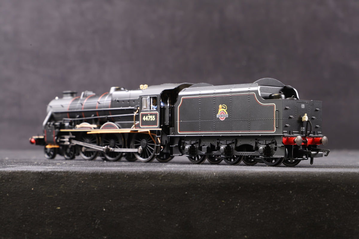 Hornby OO R30227 BR Stanier 5MT Black 5 Caprotti 4-6-0 &#39;44755&#39; - Era 4