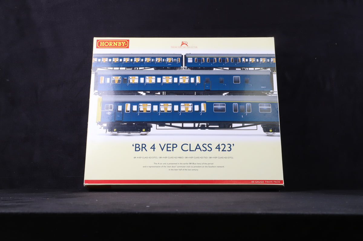 Hornby OO R2946 Class 423 BR 4 VEP Train Pack DCC Fitted