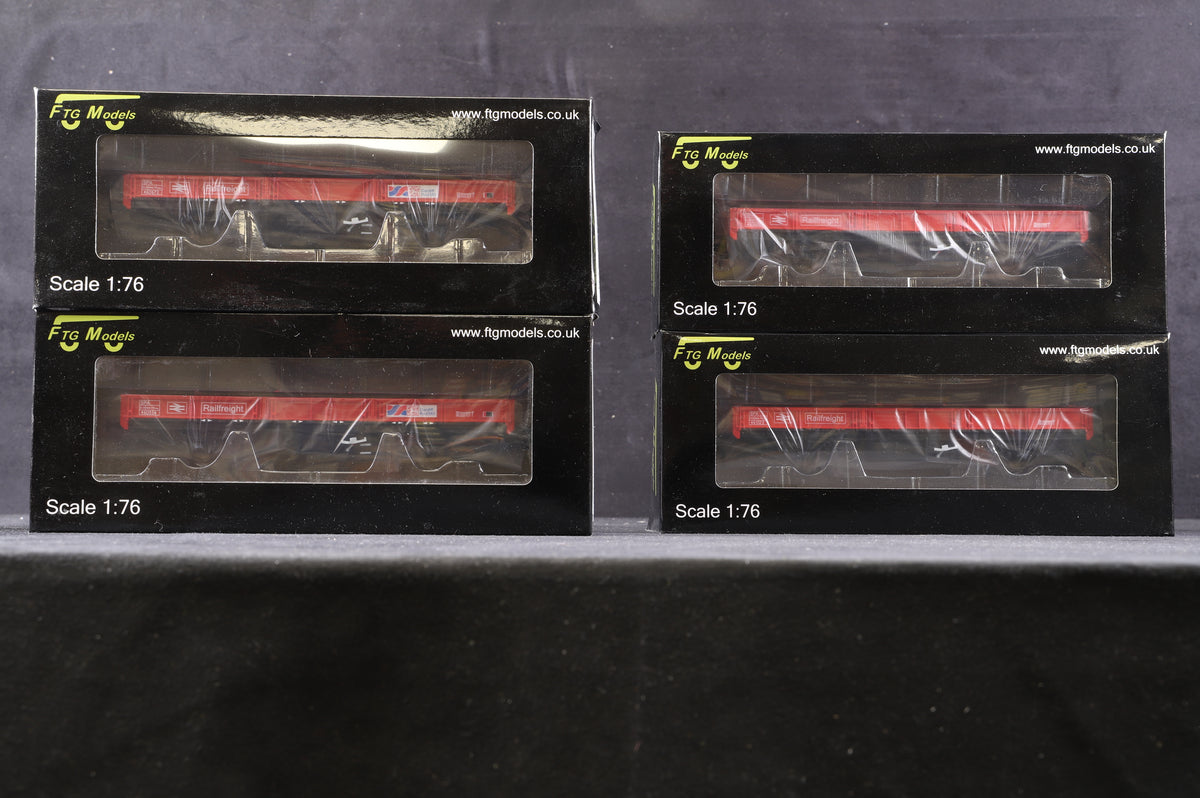 FTG Models OO Rake Of 4 SPA Railfreight Wagons