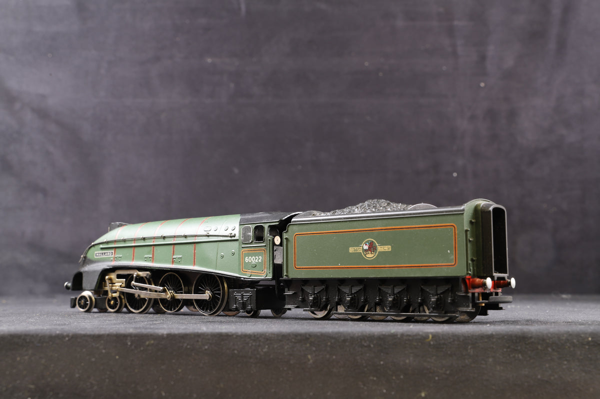 Wrenn OO W2211 Class A4 &#39;Mallard&#39; &#39;60022&#39; BR Lined Green L/C 2-Rail