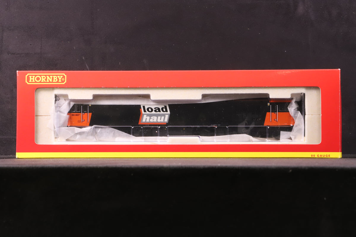 Hornby OO R2489 Class 60 60007 in Loadhaul Black/Orange