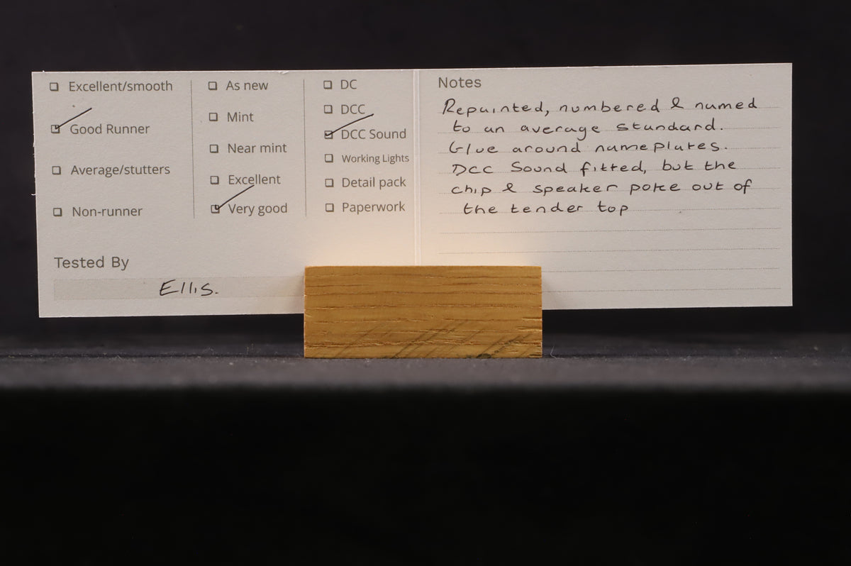 Dapol N Gauge A4 Class No.4466 &#39;Sir Ralph Wedgewood&#39; in LNER/&#39;NE&#39; Wartime Black - DCC Sound