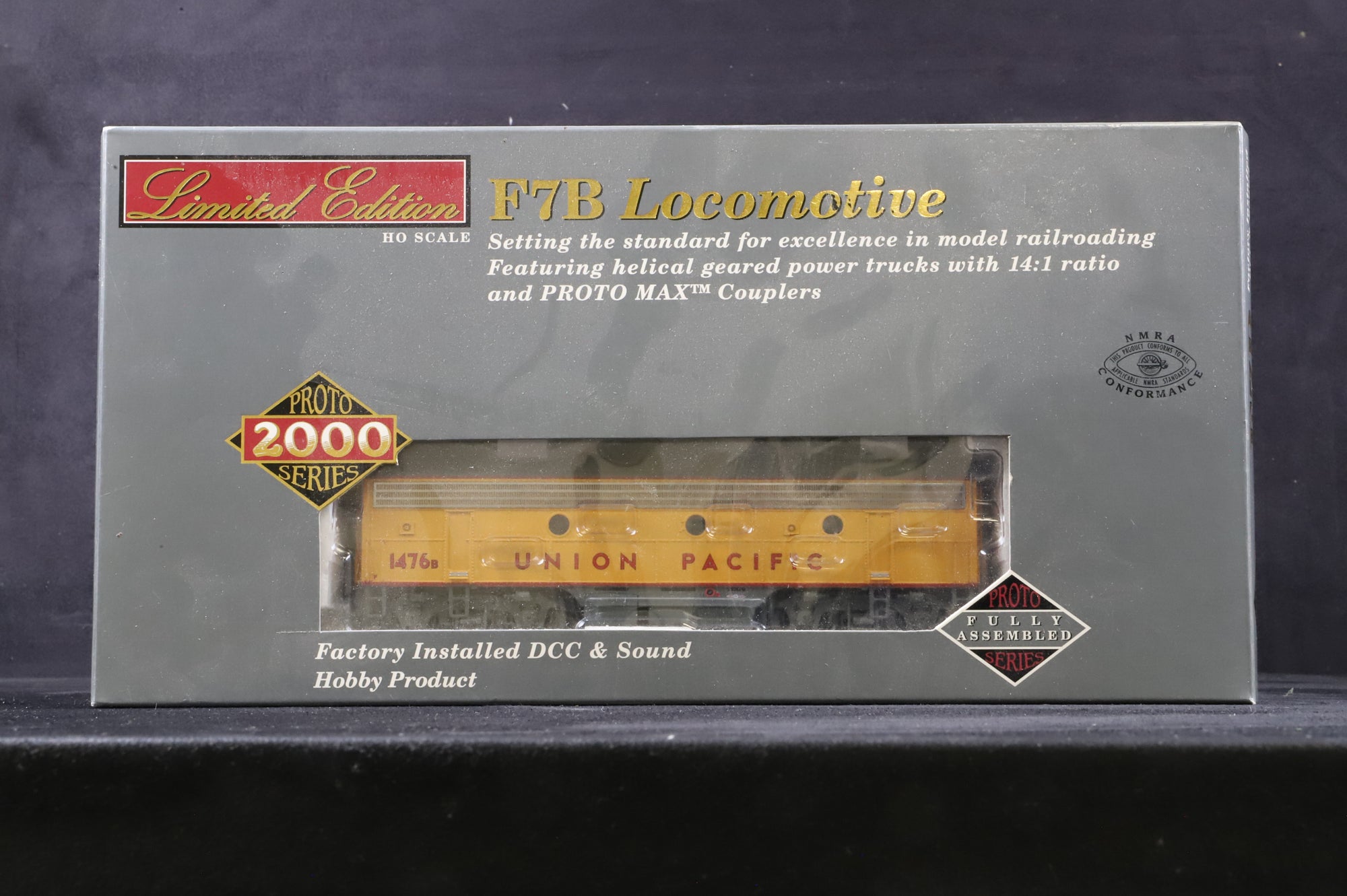 Proto 2000 HO 920-40632 F7B '1476B' Union Pacific, DCC Sound