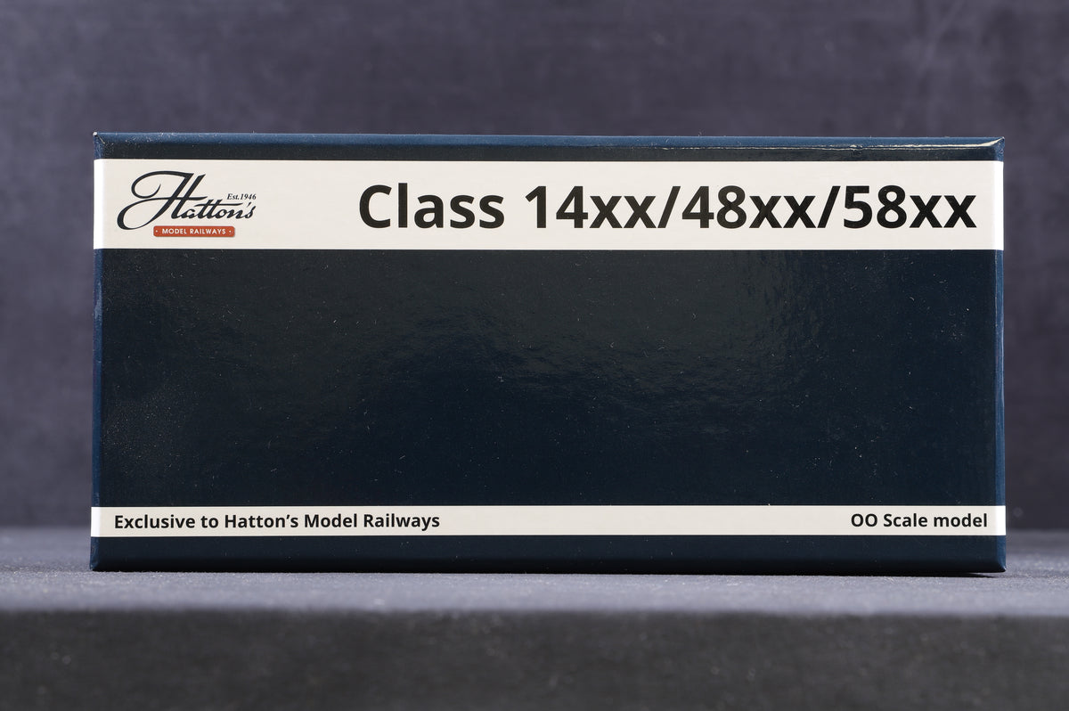 Hattons OO H1413 Class 14xx 0-4-2 &#39;1444&#39; BR Lined Green Early Emblem