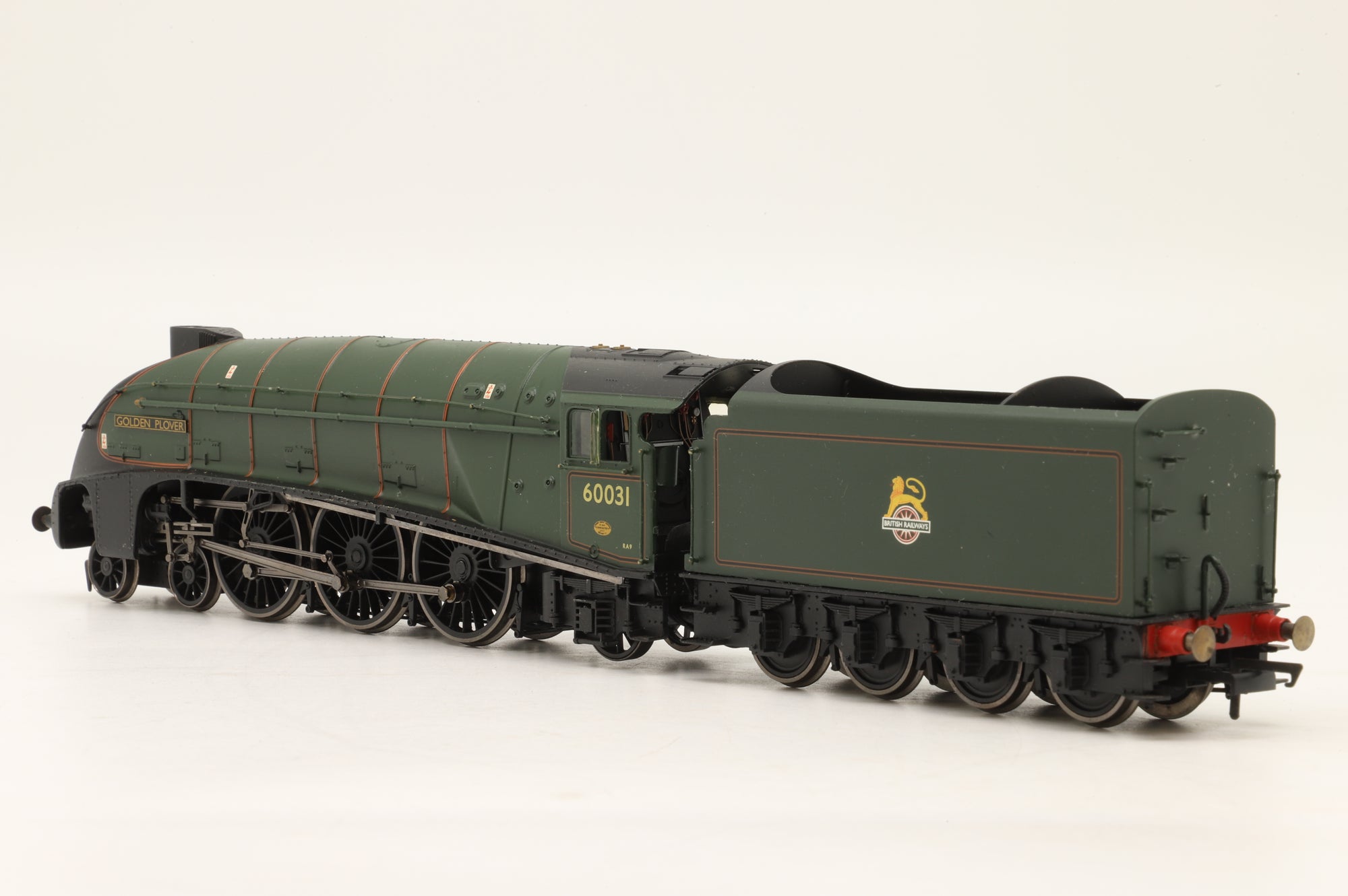 WORKSHOP Hornby OO A4 Class '60031' 'Golden Plover' BR Lined Green E/C Repainted