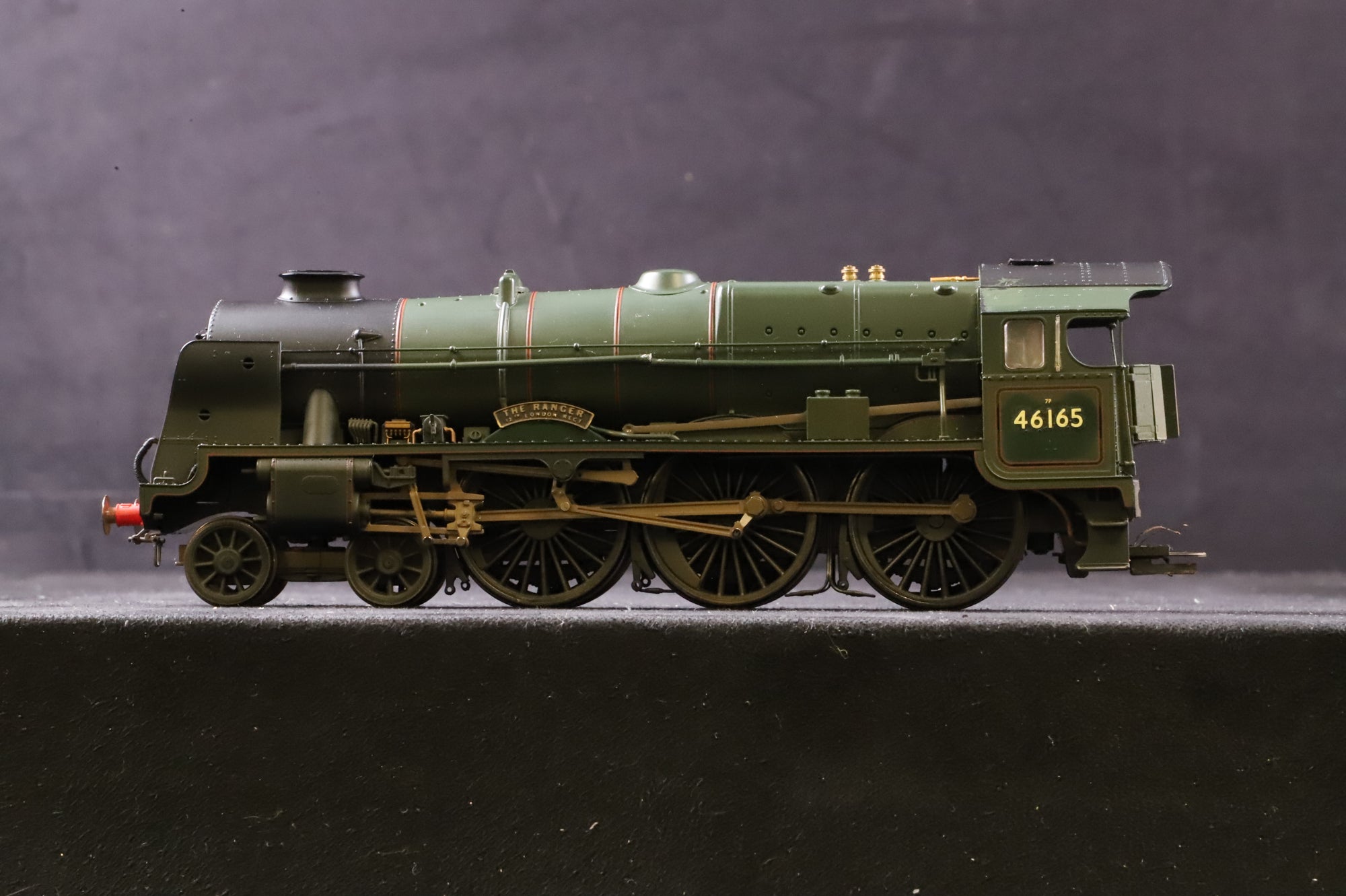 WORKSHOP Hornby OO R2629 Royal Scot Class 7P '46165' 'The Ranger' BR Green E/C Renumbered Non Runner