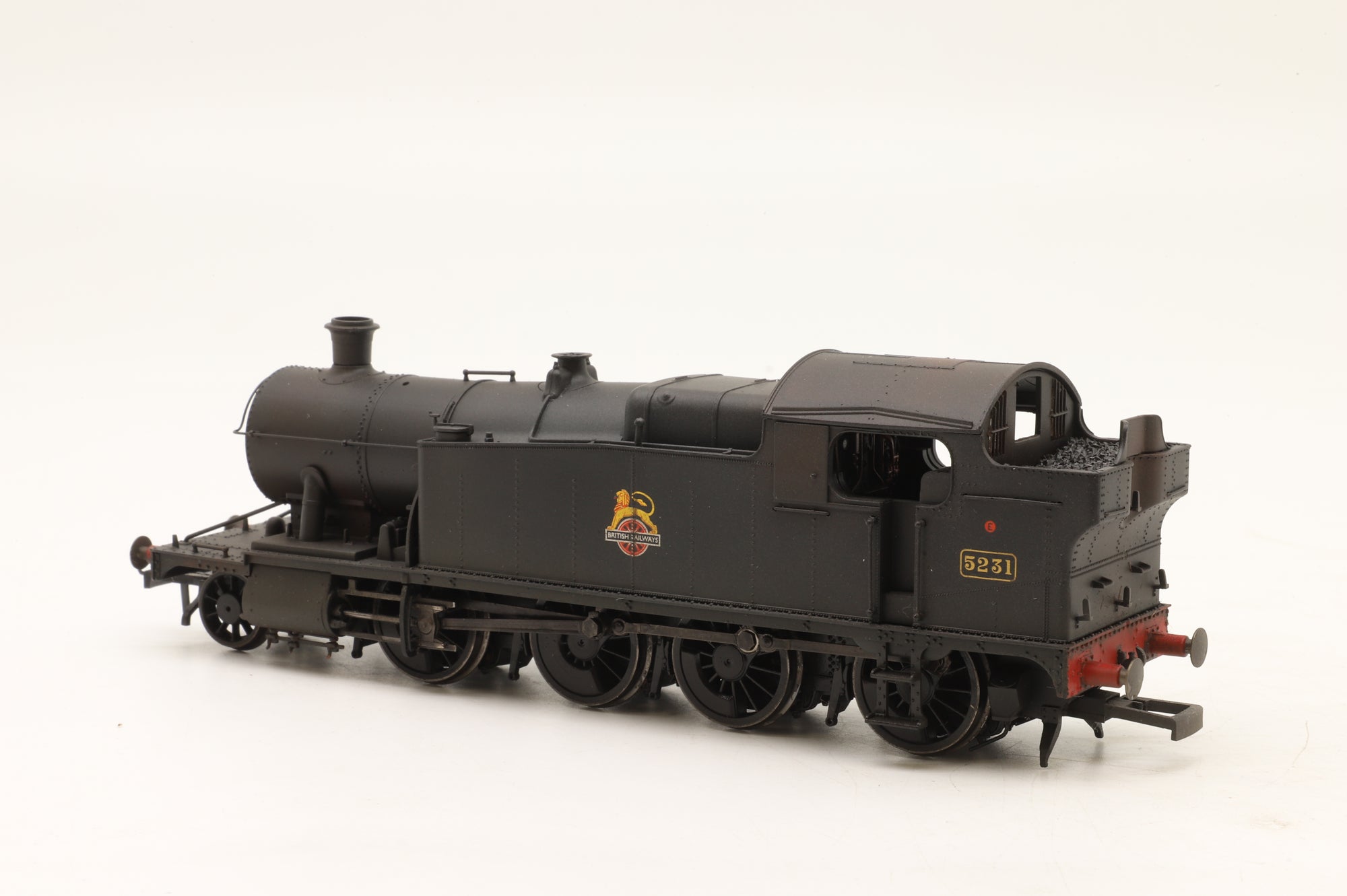 Hornby OO R3463 Class 52XX 5231 in BR Black w/ Early Crests – Weathered
