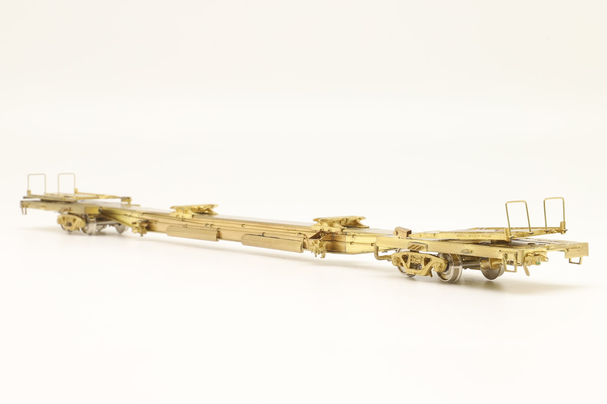 Overland Models/Ajin HO OMI-1312 NYC Flexi-Van Car Mark IV, NYC #9700-9799, MFVX 6800-6999, 9500-9599, Unpainted Brass